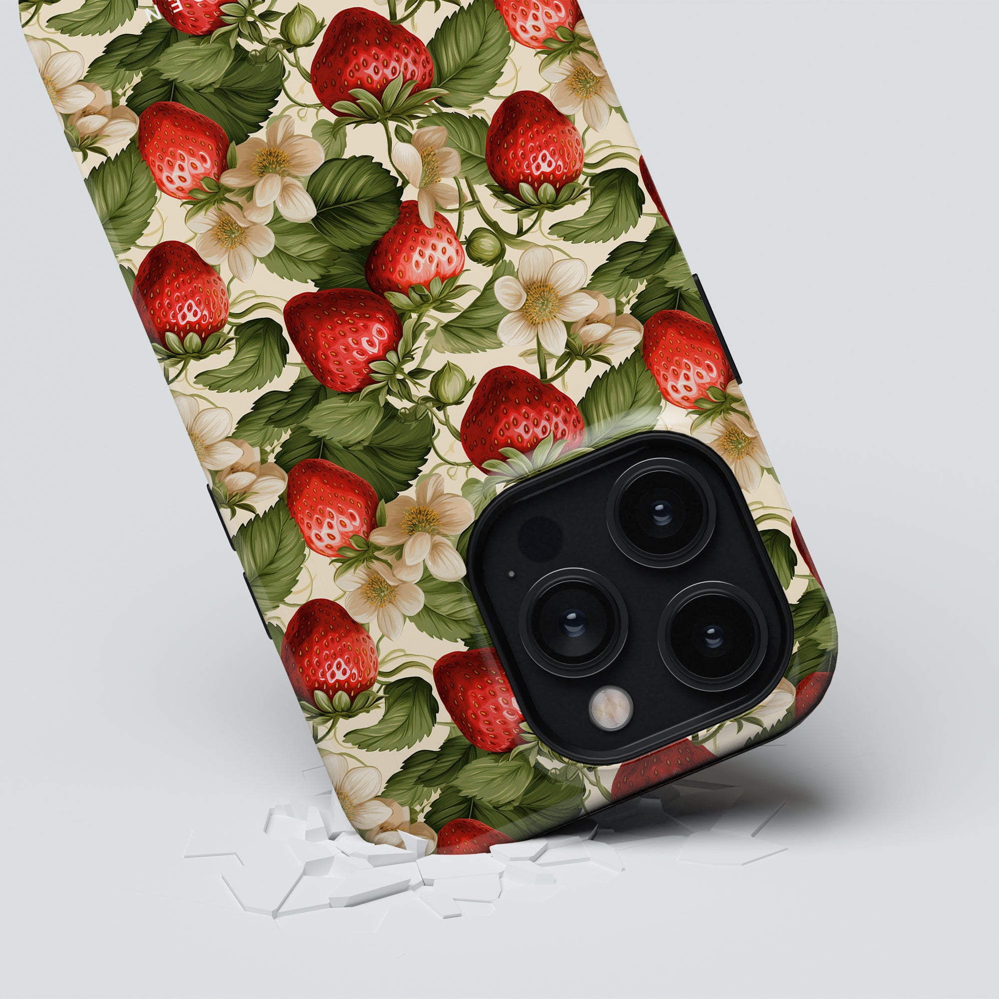 MagSafe mobilskal – Strawberries