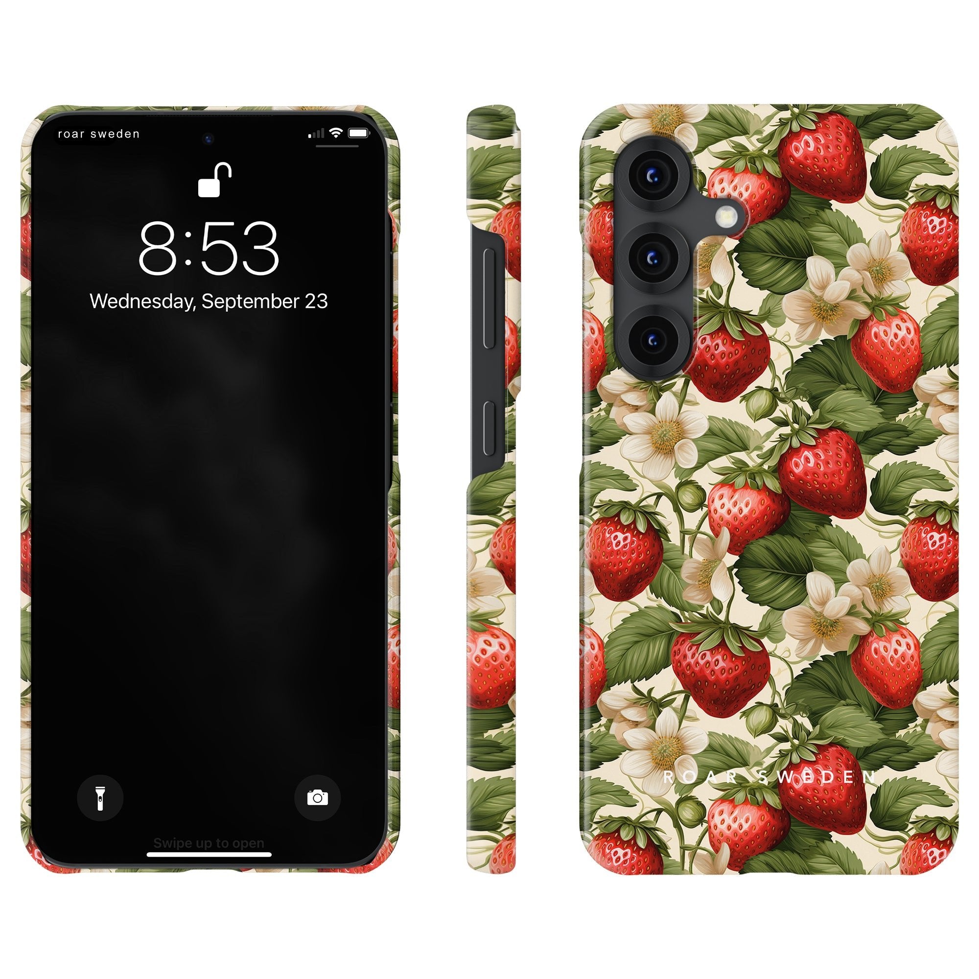 Strawberries - Slim case - Roar Sweden
