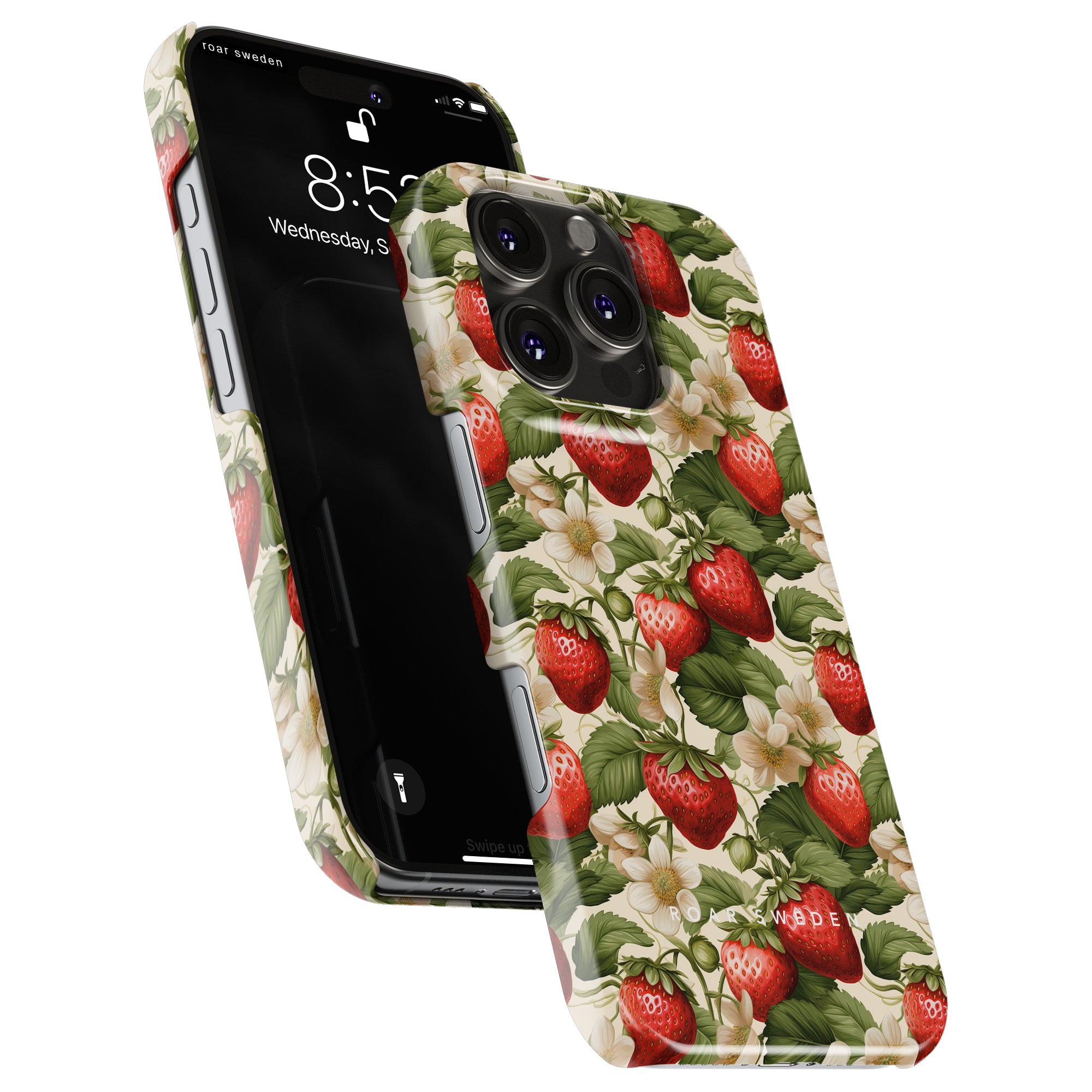Strawberries - Slim case - Roar Sweden
