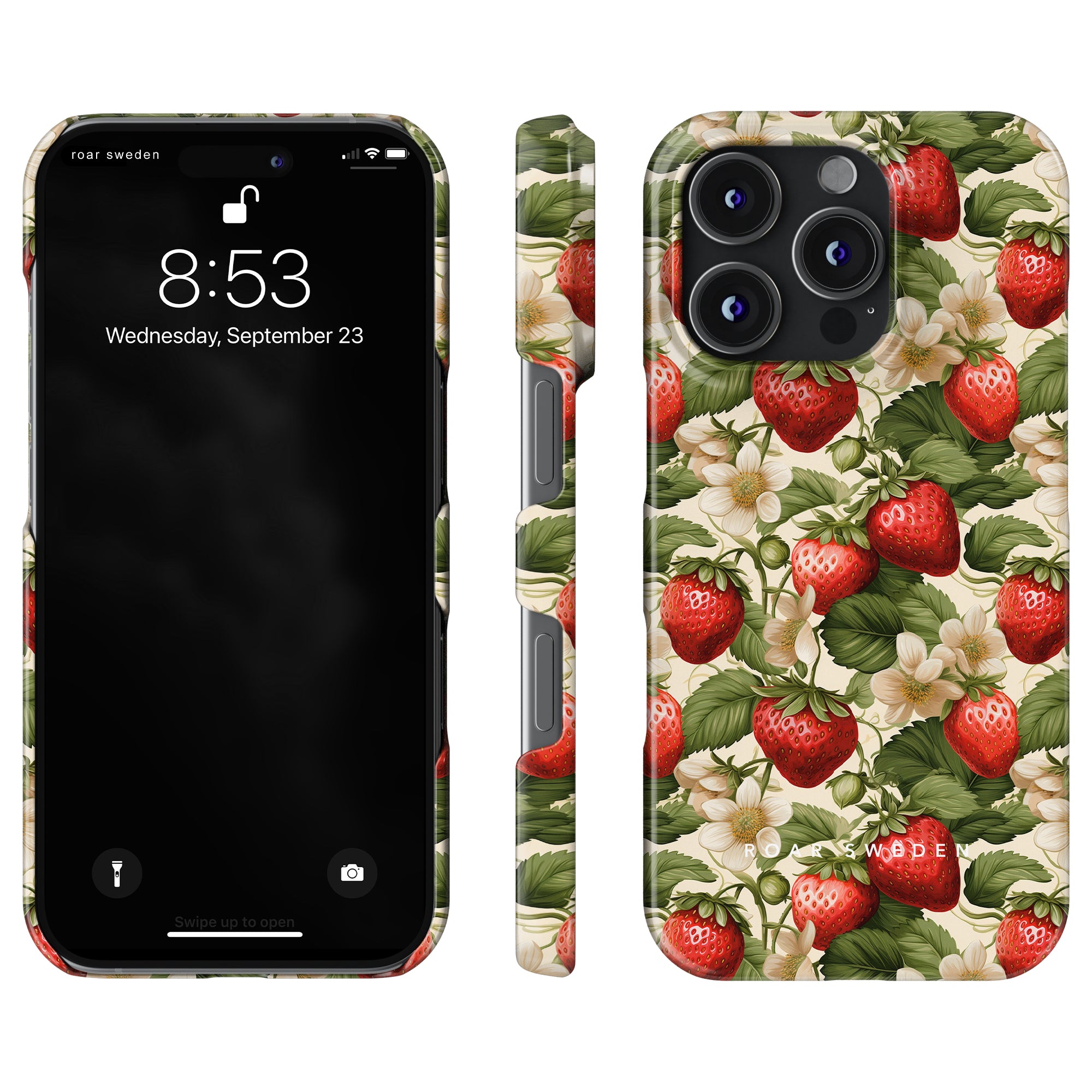 Strawberries - Slim case - Roar Sweden
