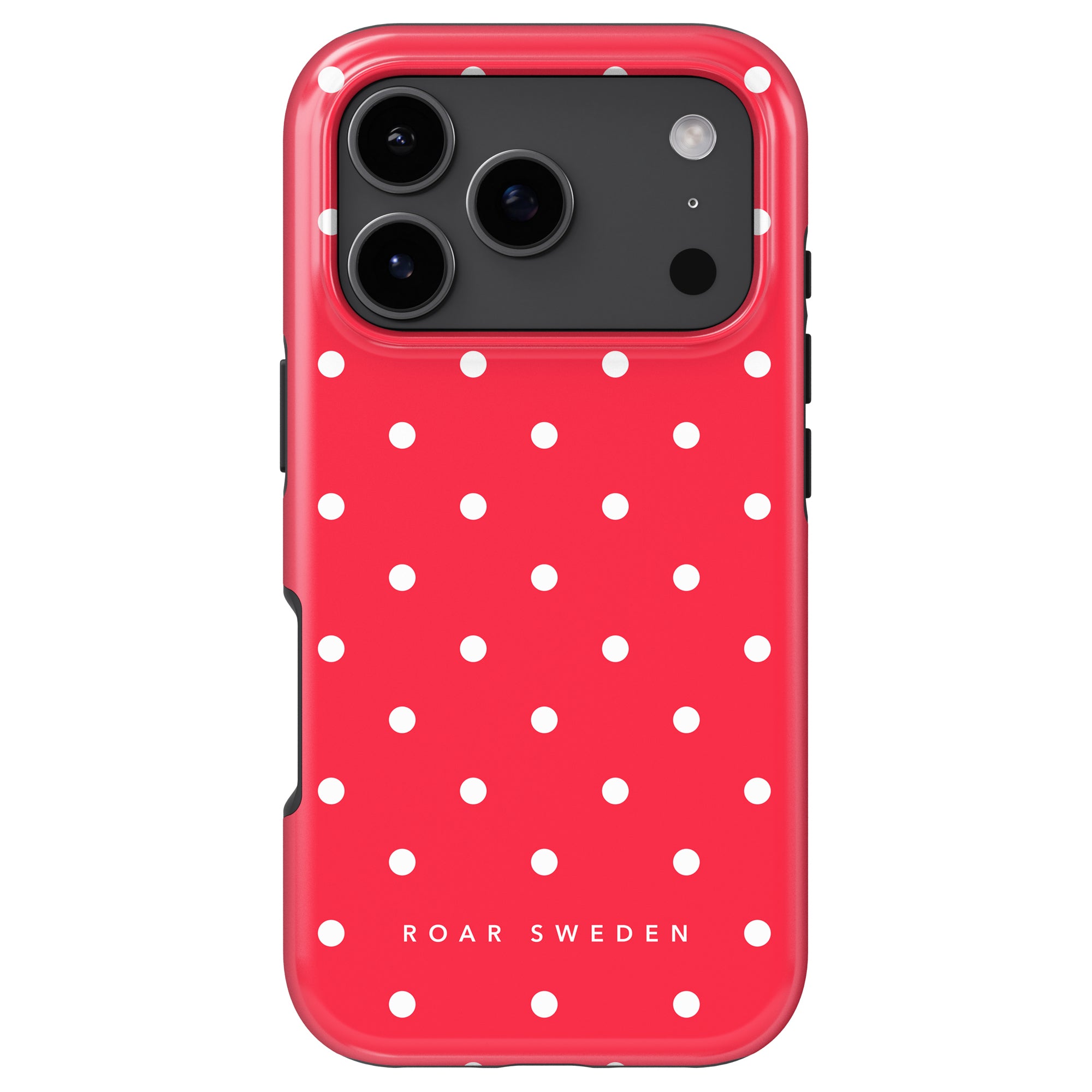 Strawberry Dots - Tough Case - Roar Sweden