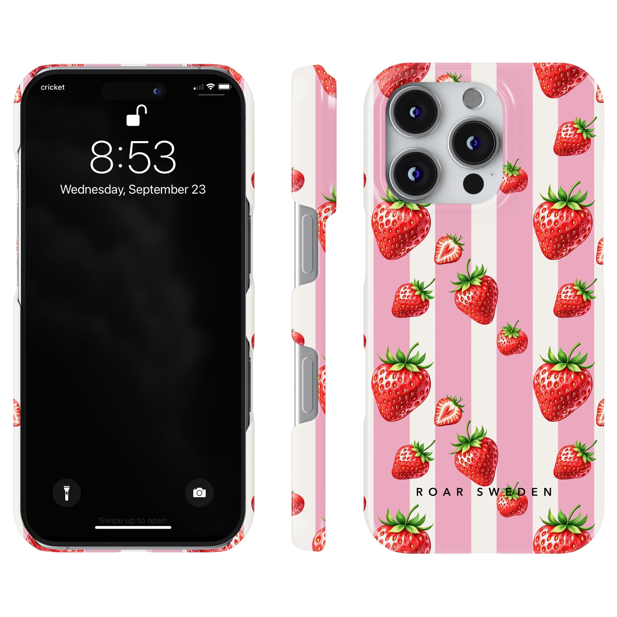 Slim mobilskal – Strawberry Milk