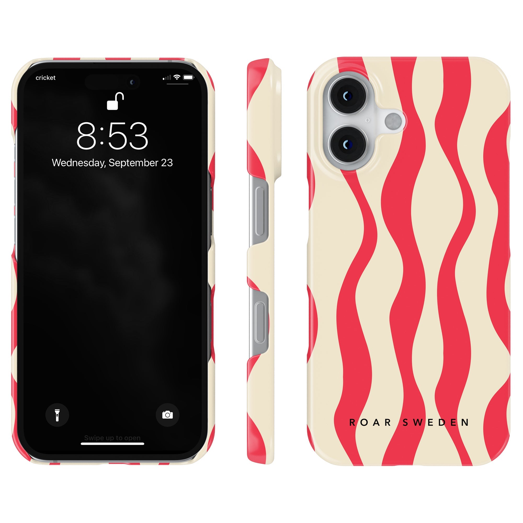 Slim mobilskal – Strawberry Waves
