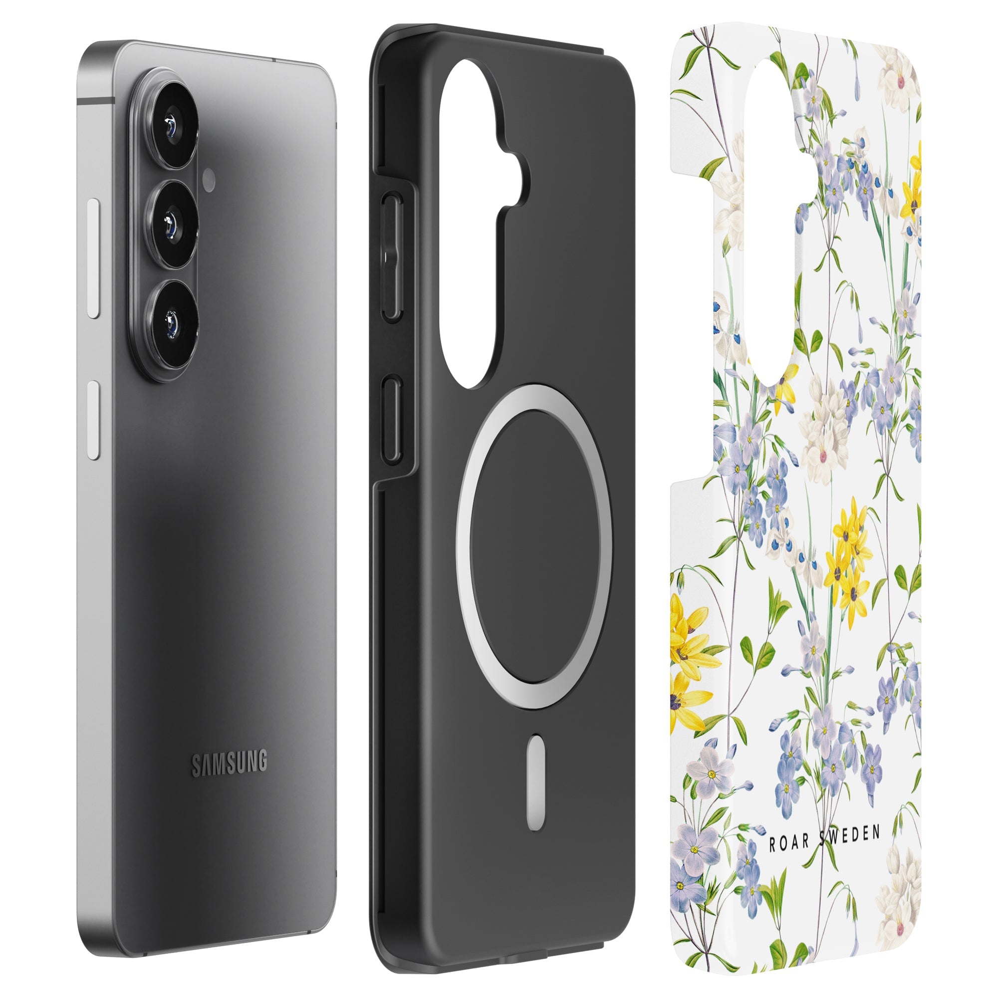 Summer Flowers - Magnetic Tough Phone Case - Roar Sweden