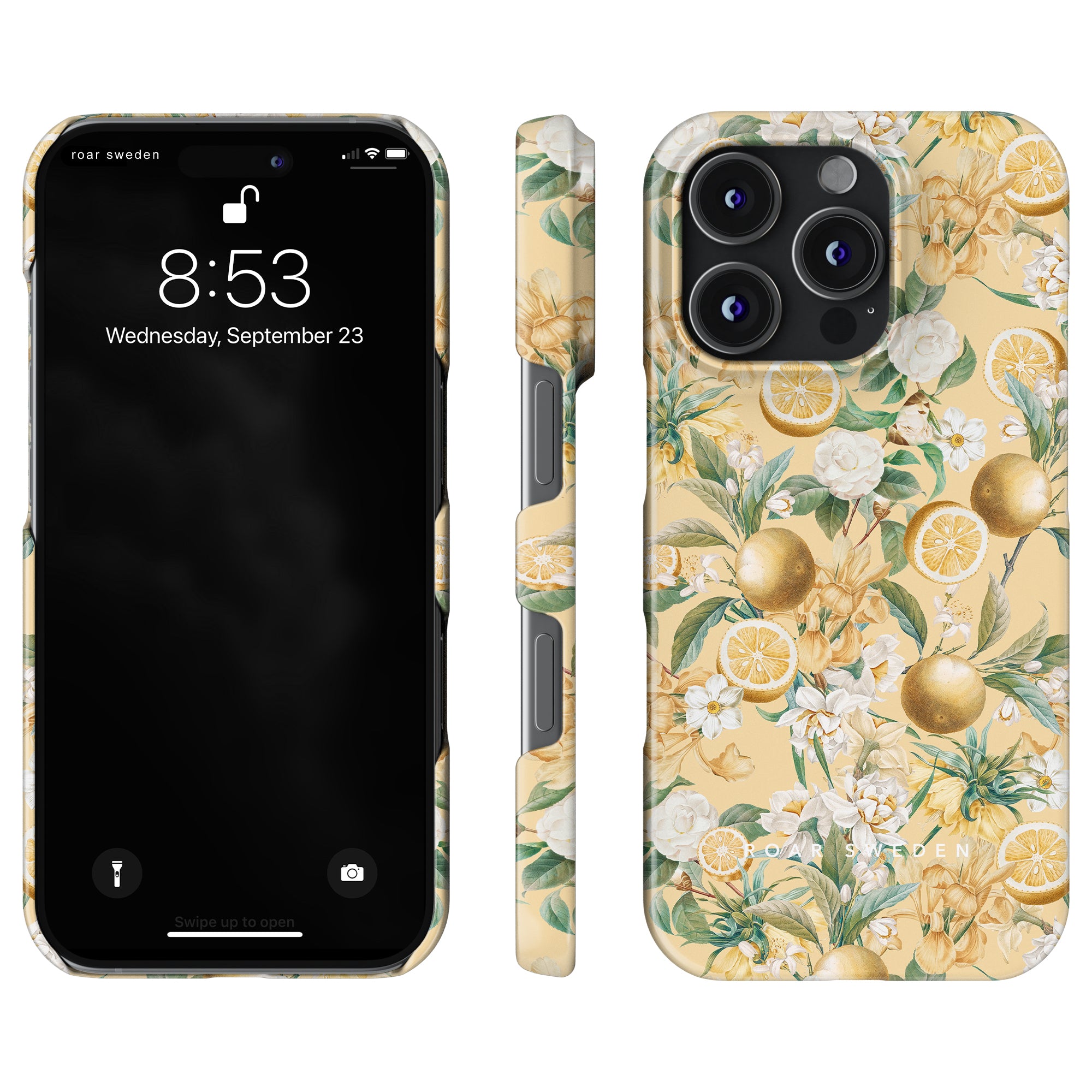 Sunny Lemons - Slim case - Roar Sweden