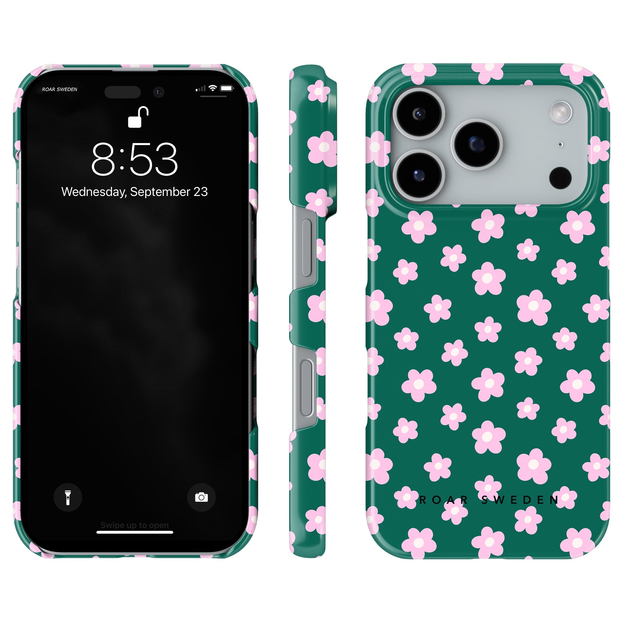 Spring Flower Green - Slim case