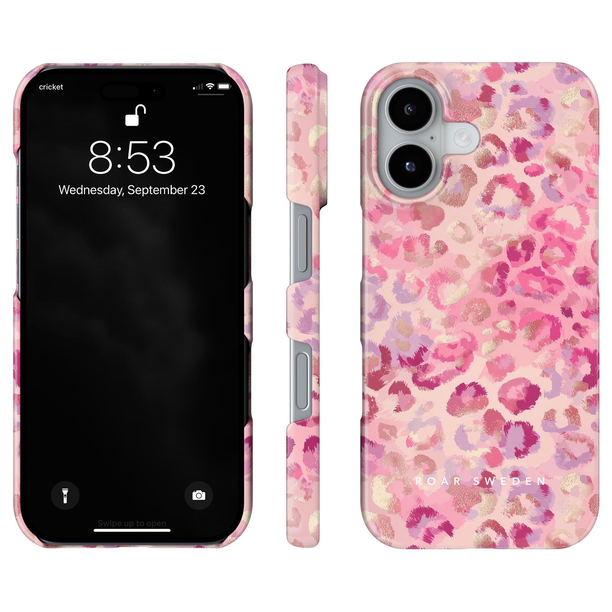 Slim mobilskal – Velvet Leopard