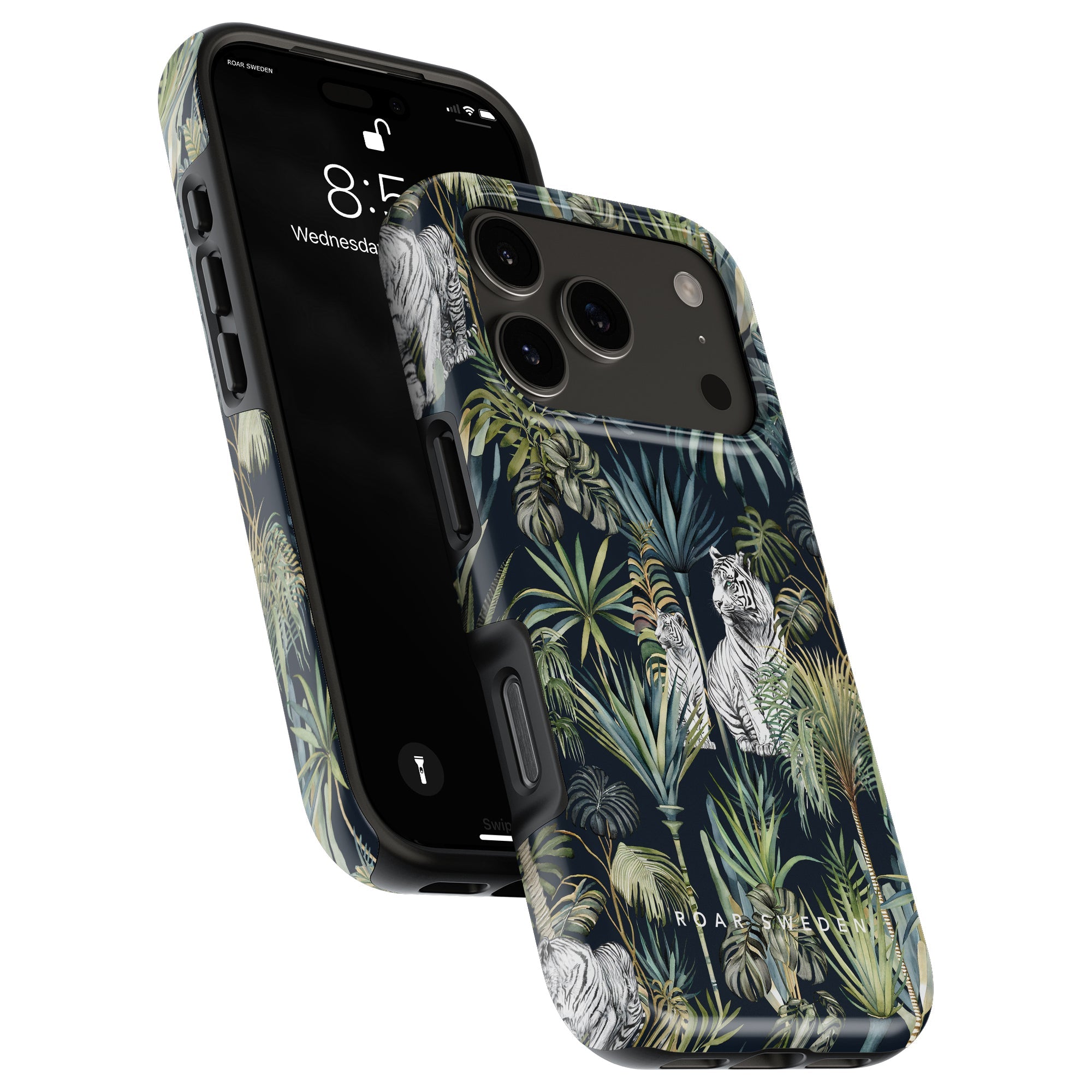 Tiger MagSafe mobilskal – White Tiger
