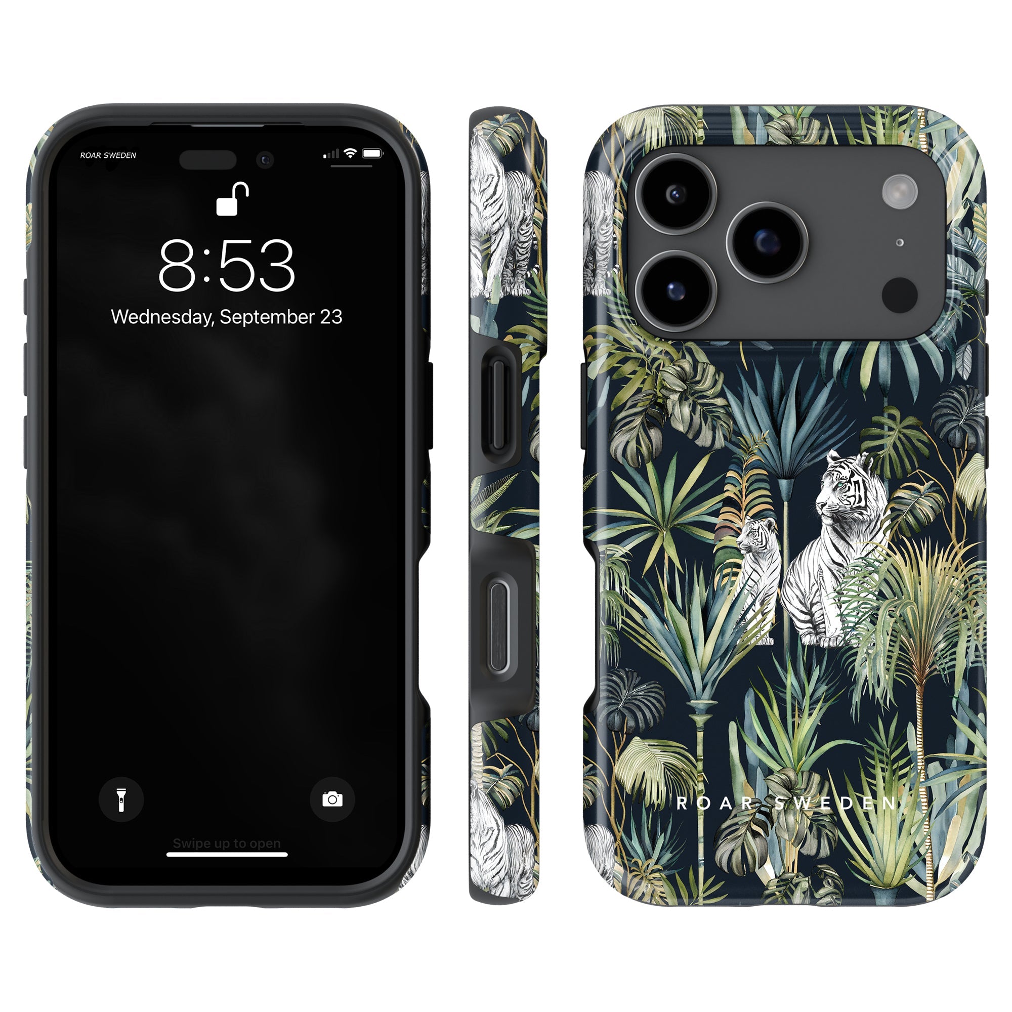 Tiger MagSafe mobilskal – White Tiger