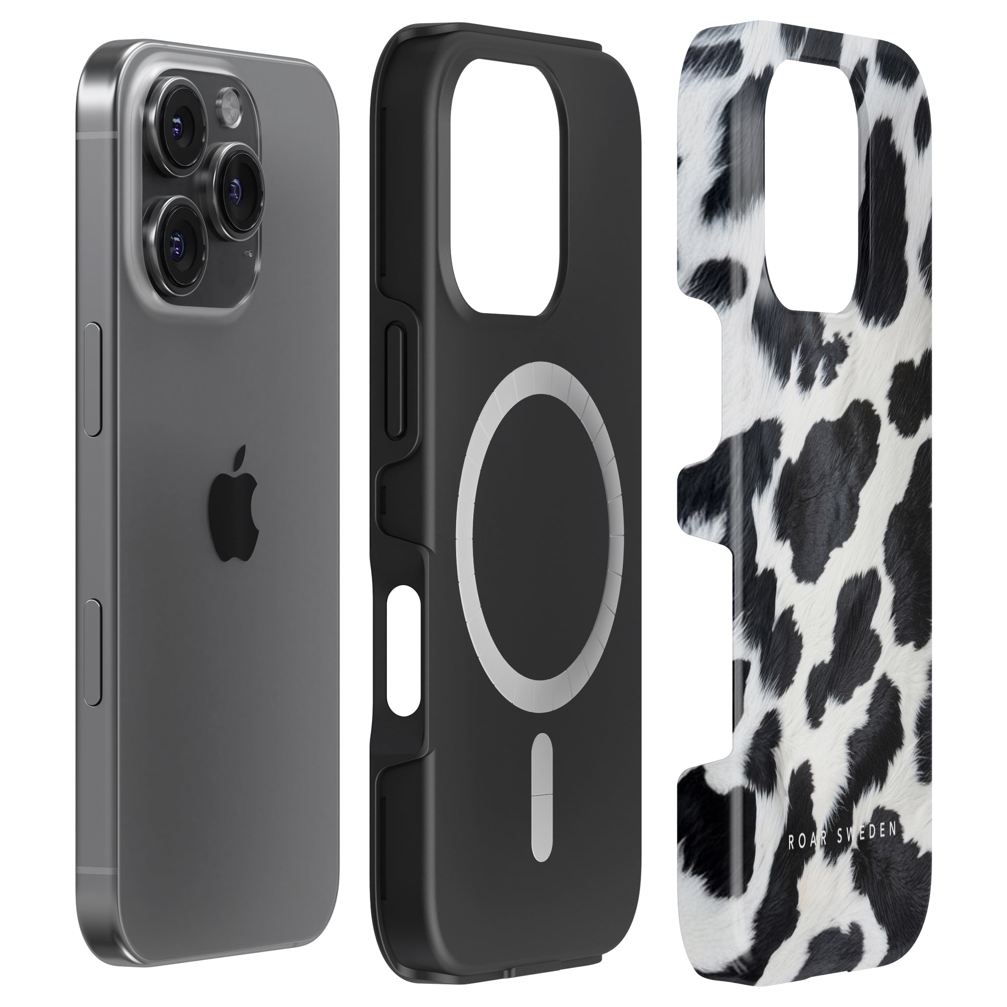 Cow MagSafe mobilskal – White Cow