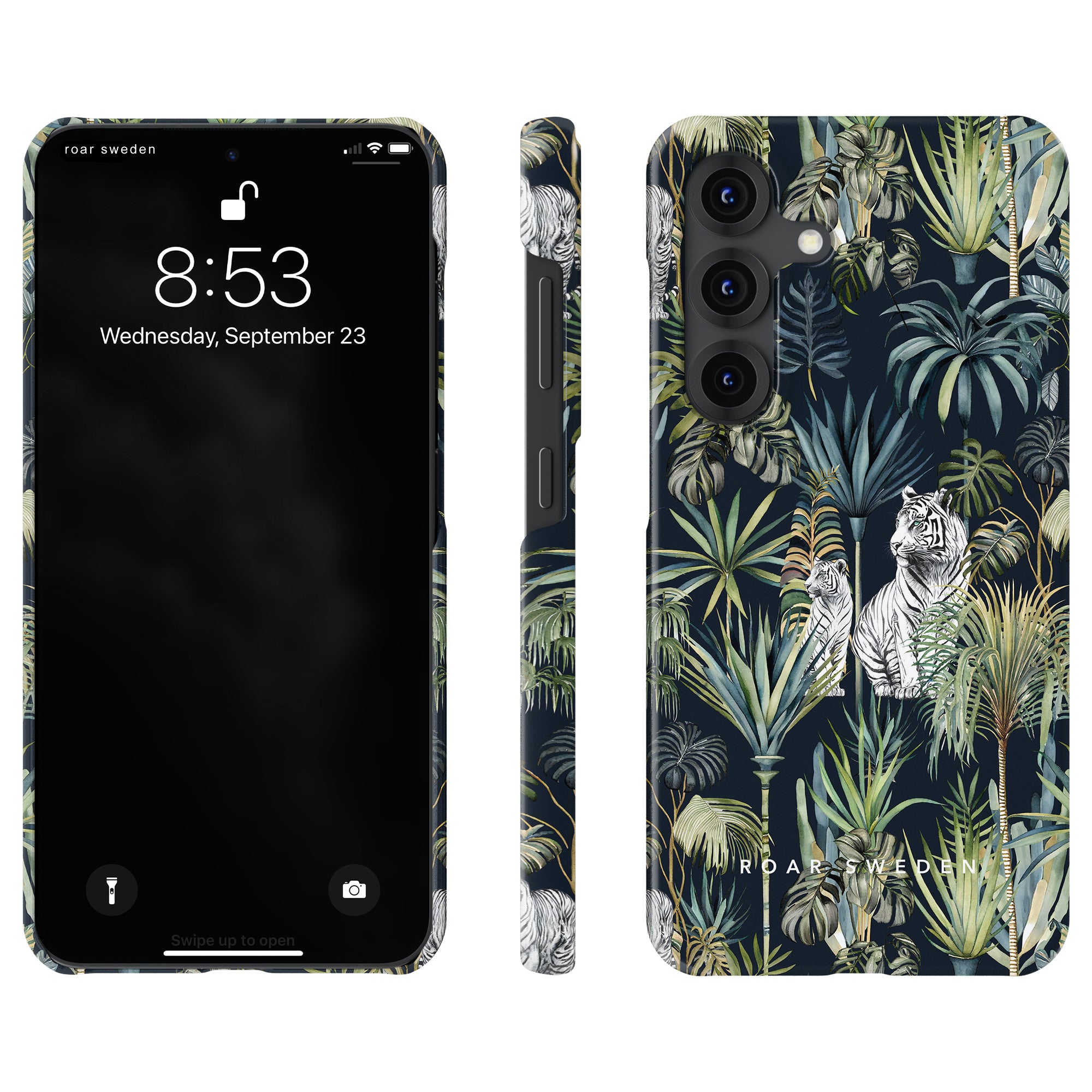Tiger Slim mobilskal – White Tiger