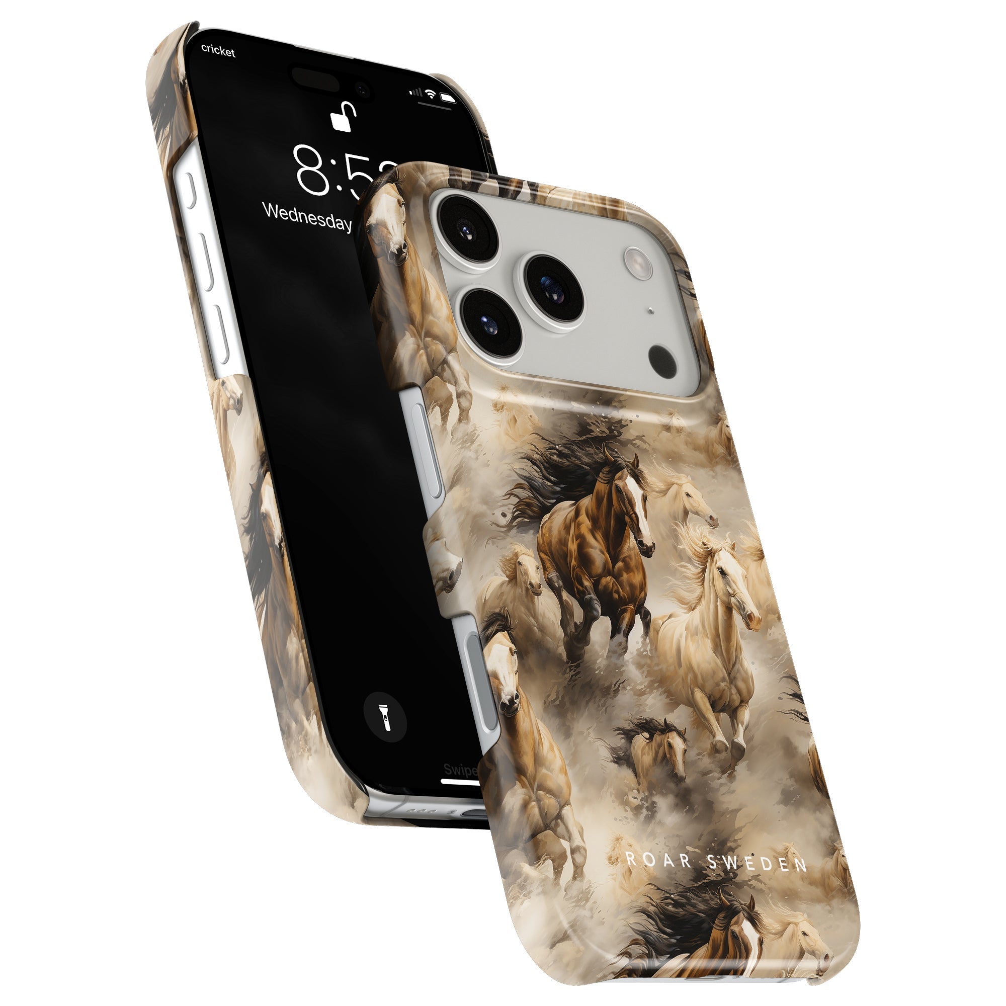 Plaid Horse Slim mobilskal – Wild Horses