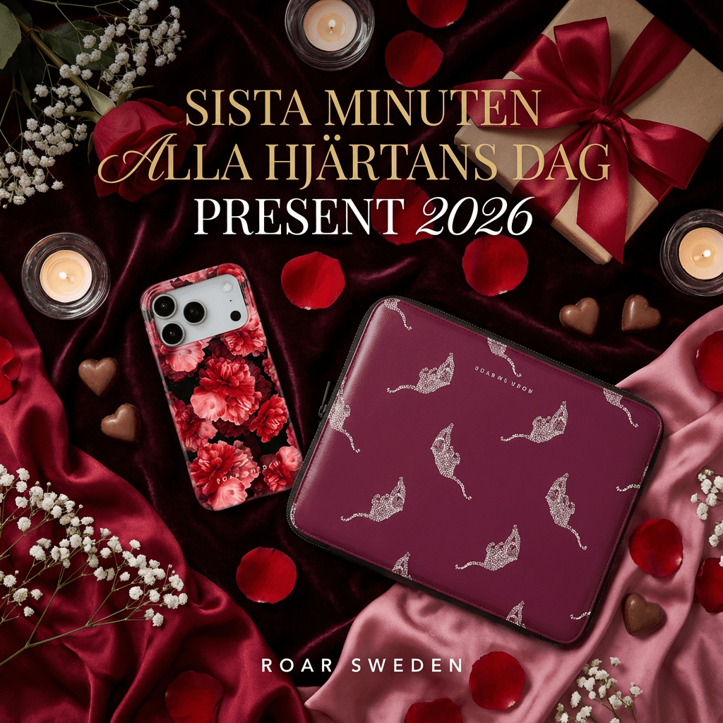 Sista minuten Alla hjärtans dag present 2026 - Roar Sweden