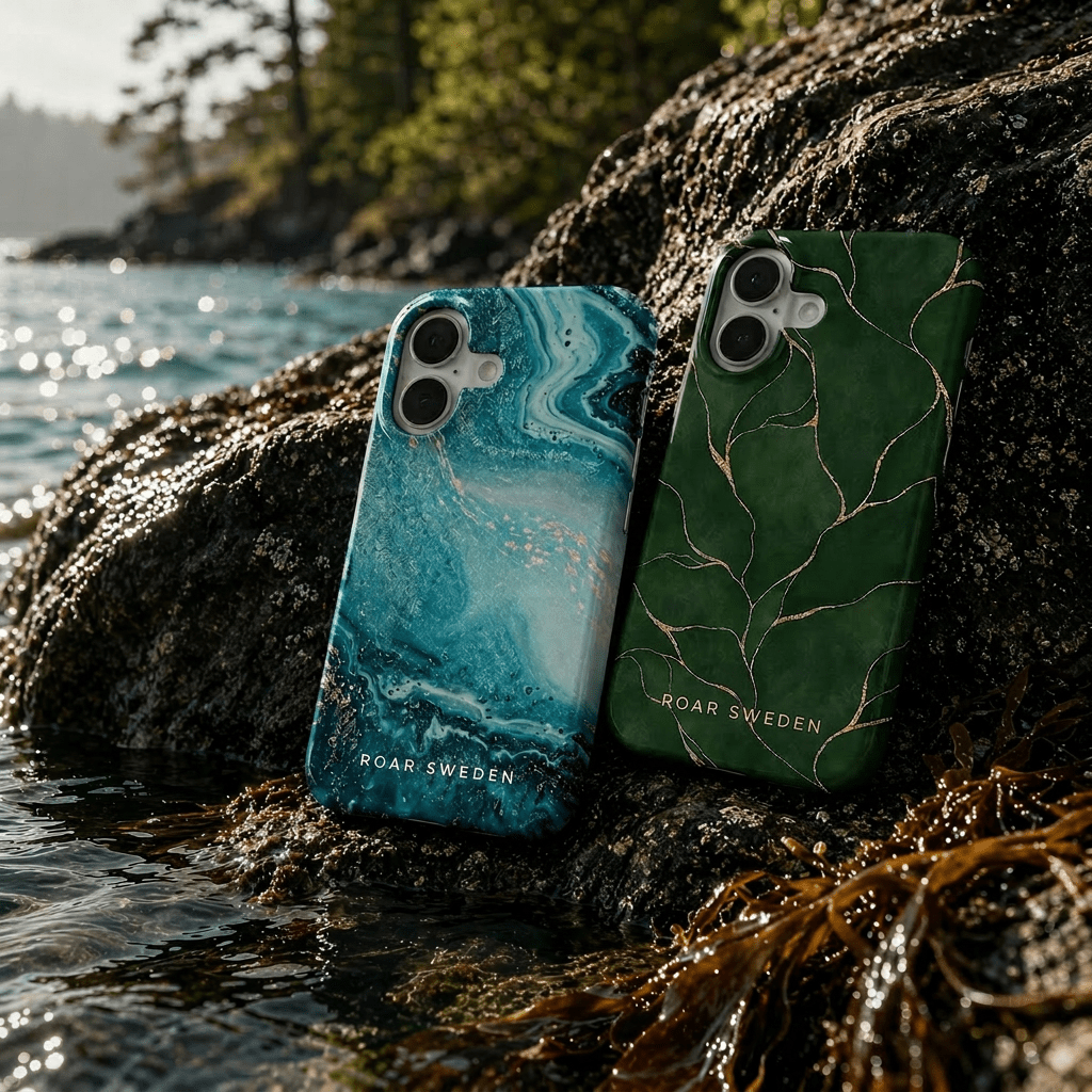 Naturinspirerade mobilskal: skog, hav och wildlife-design – guide - Roar Sweden