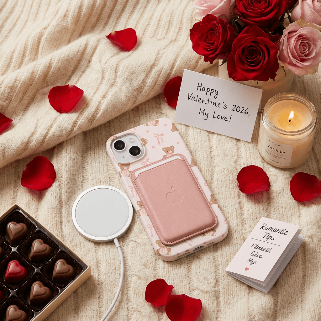 Valentine-present 2026: mobilskal, MagSafe & romantiska tips | Roar Sweden