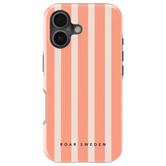 Apricot Stripes - Tough Case - Roar Sweden