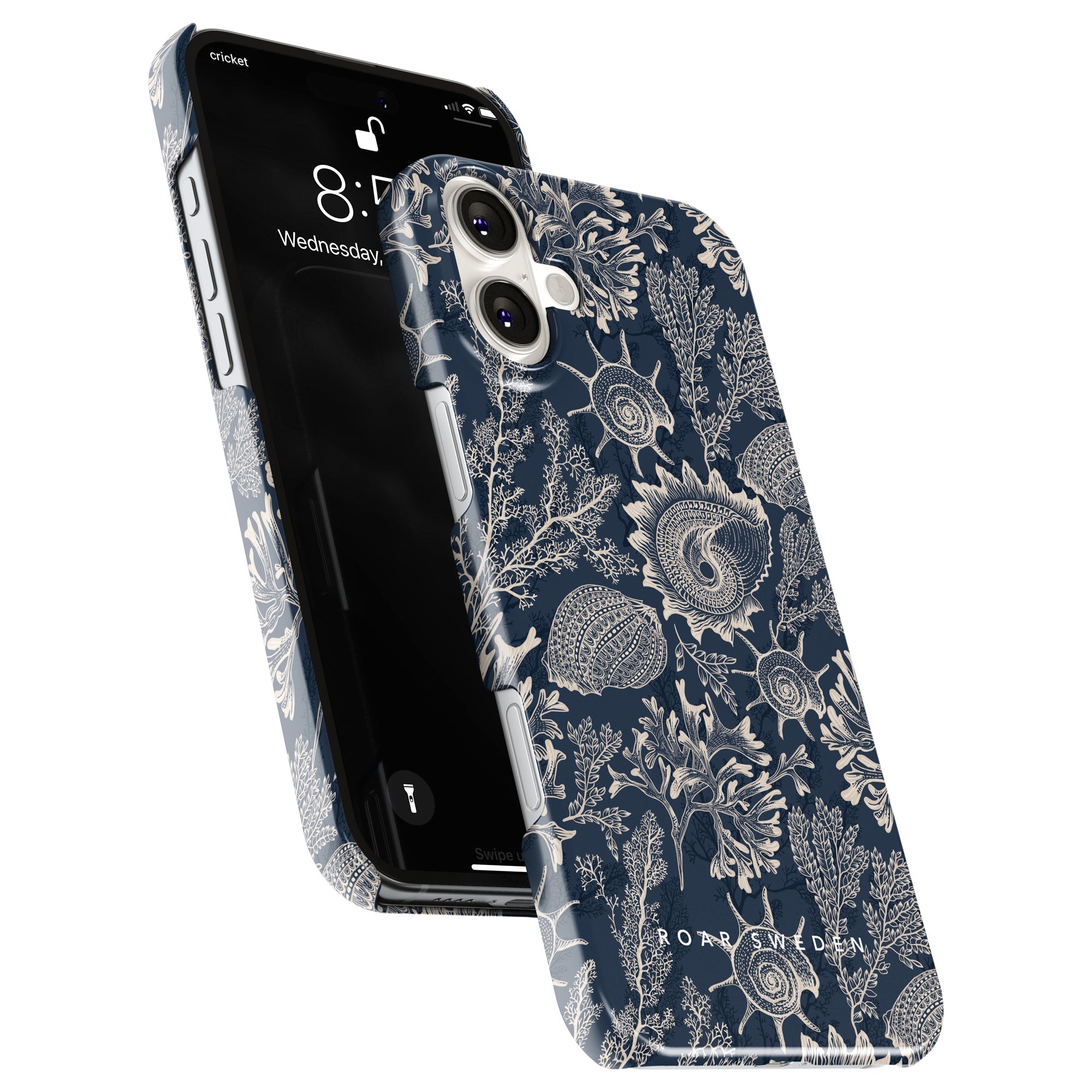 Slim mobilskal – Blue Corals