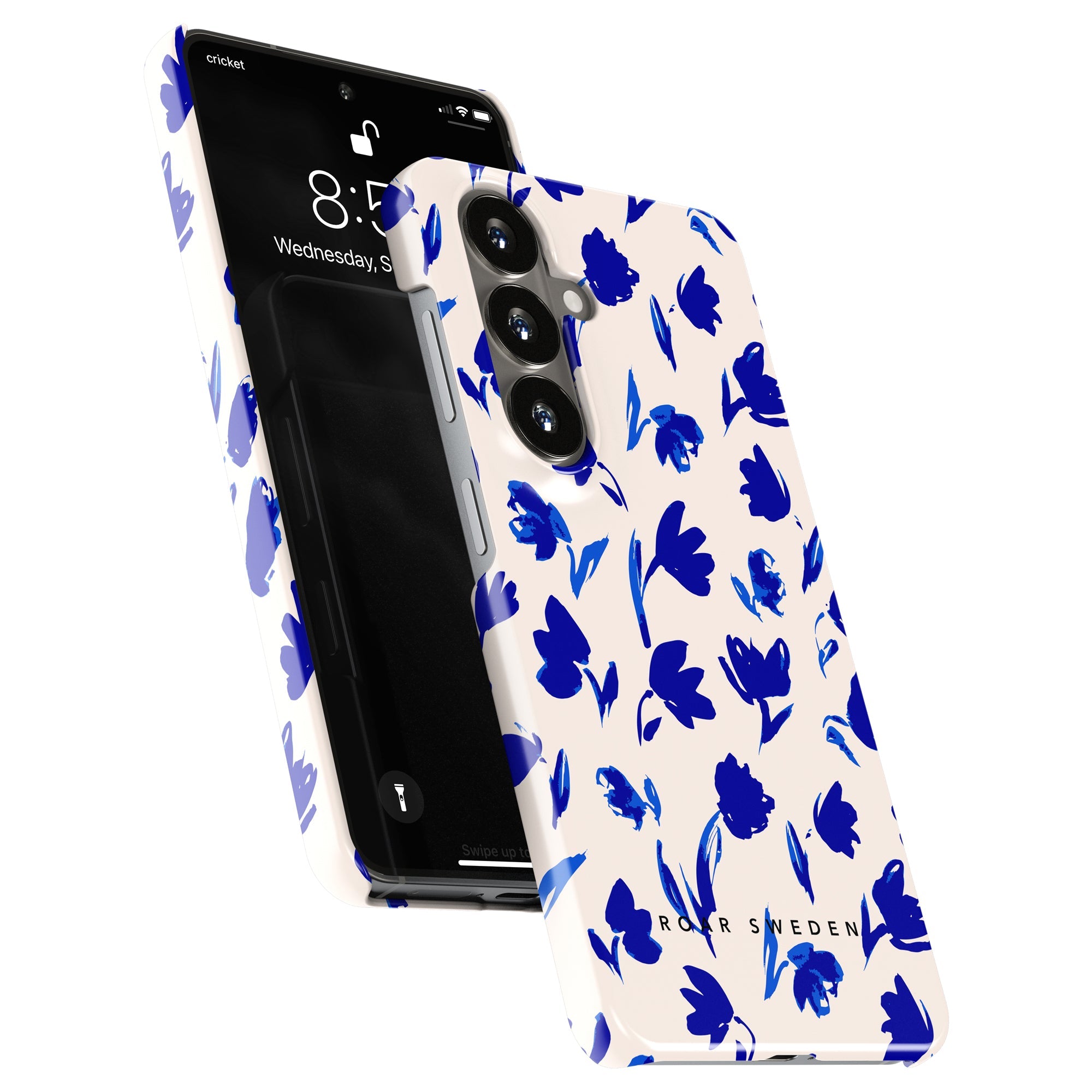 Blue Flowers - Slim case - Roar Sweden