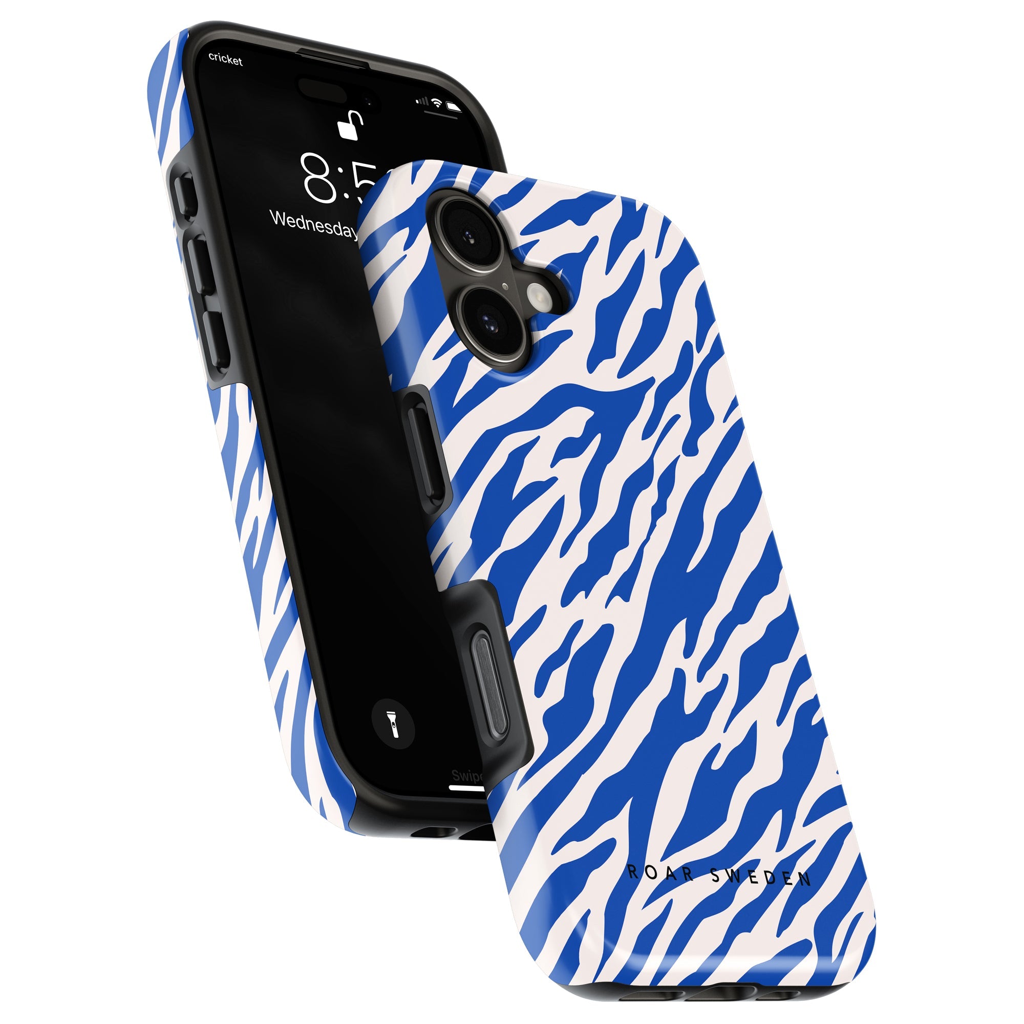 Tiger Tough mobilskal – Blue Stripes