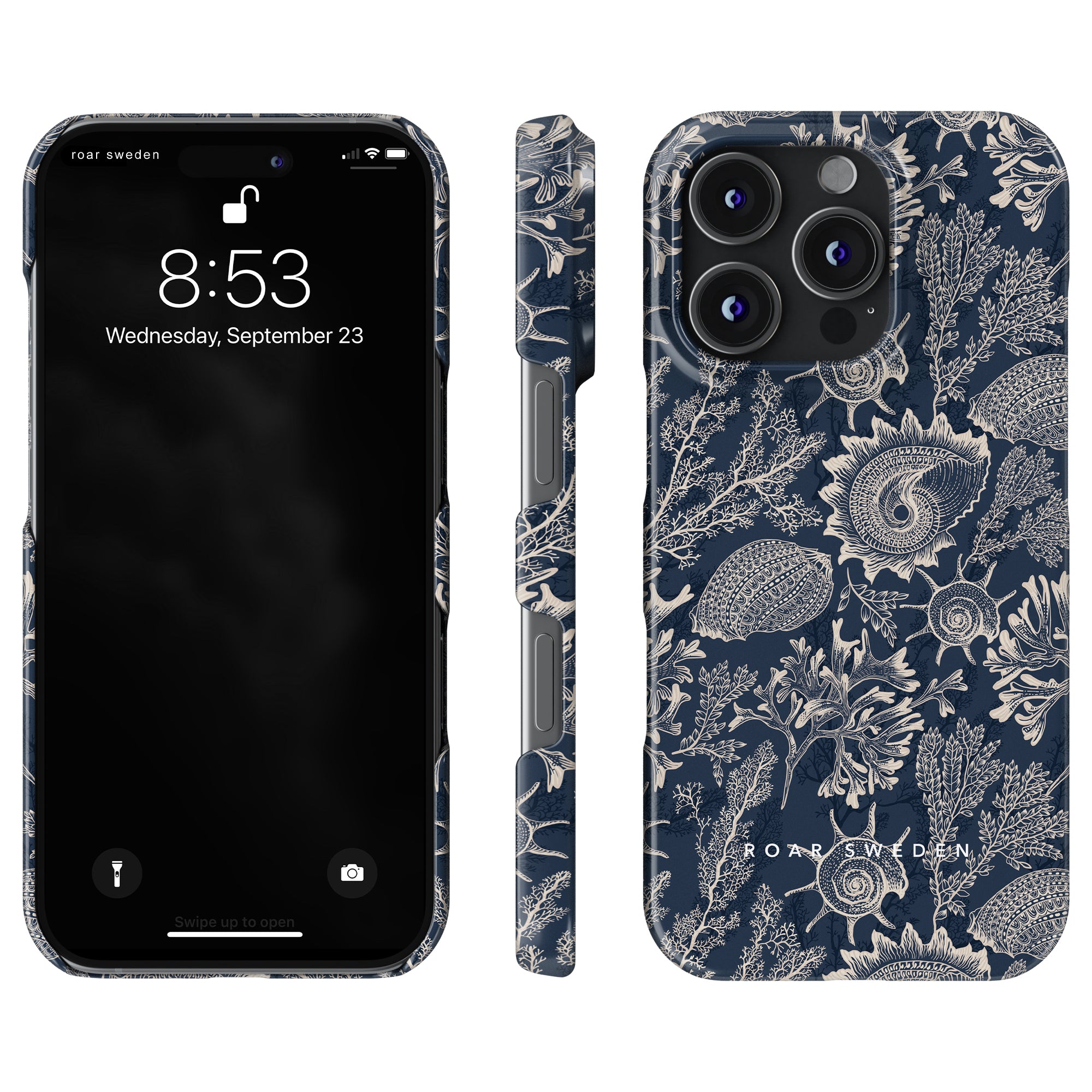 Blue Corals - Slim case - Roar Sweden