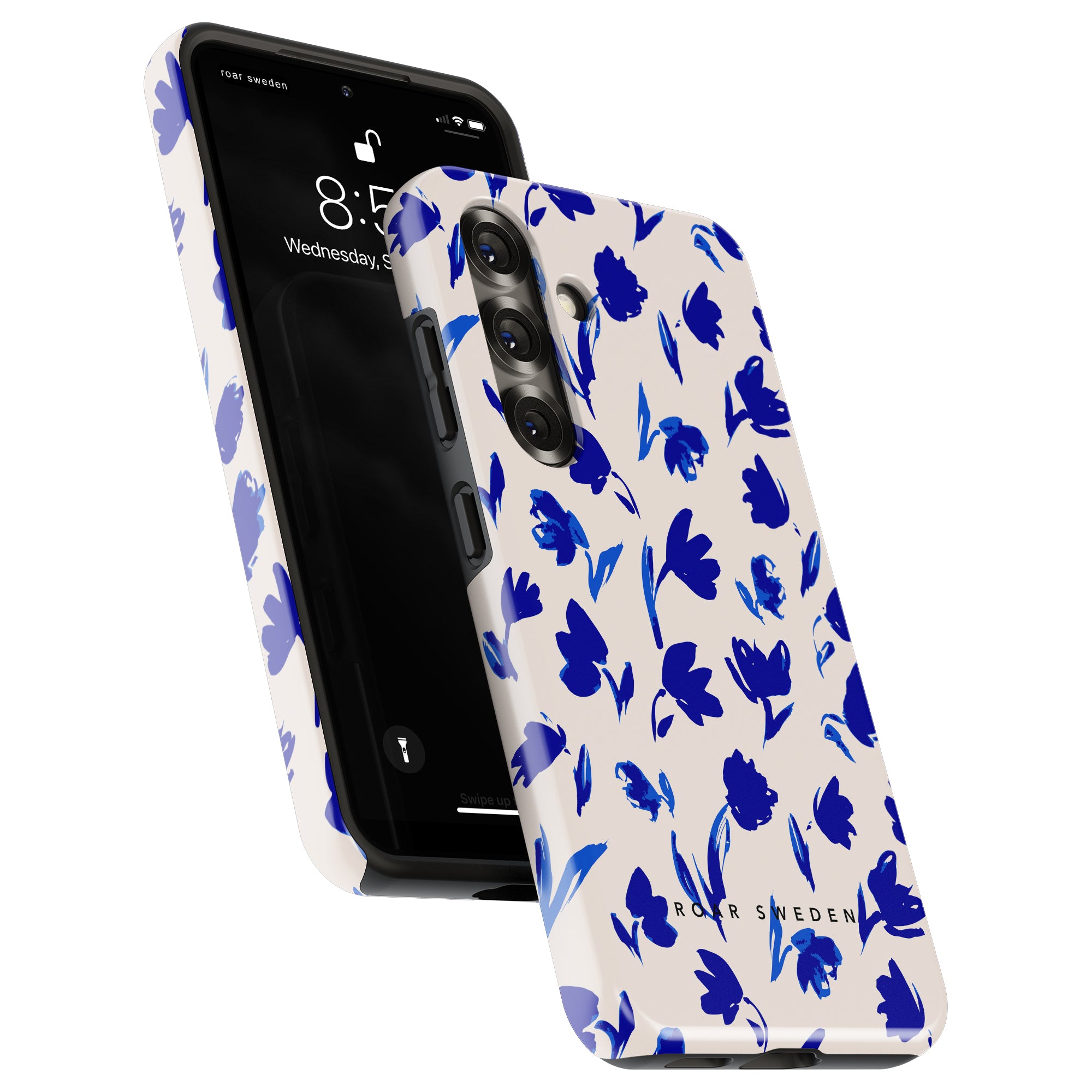 Blue Flowers - Tough Case - Roar Sweden