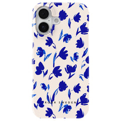 Slim mobilskal – Blue Flowers