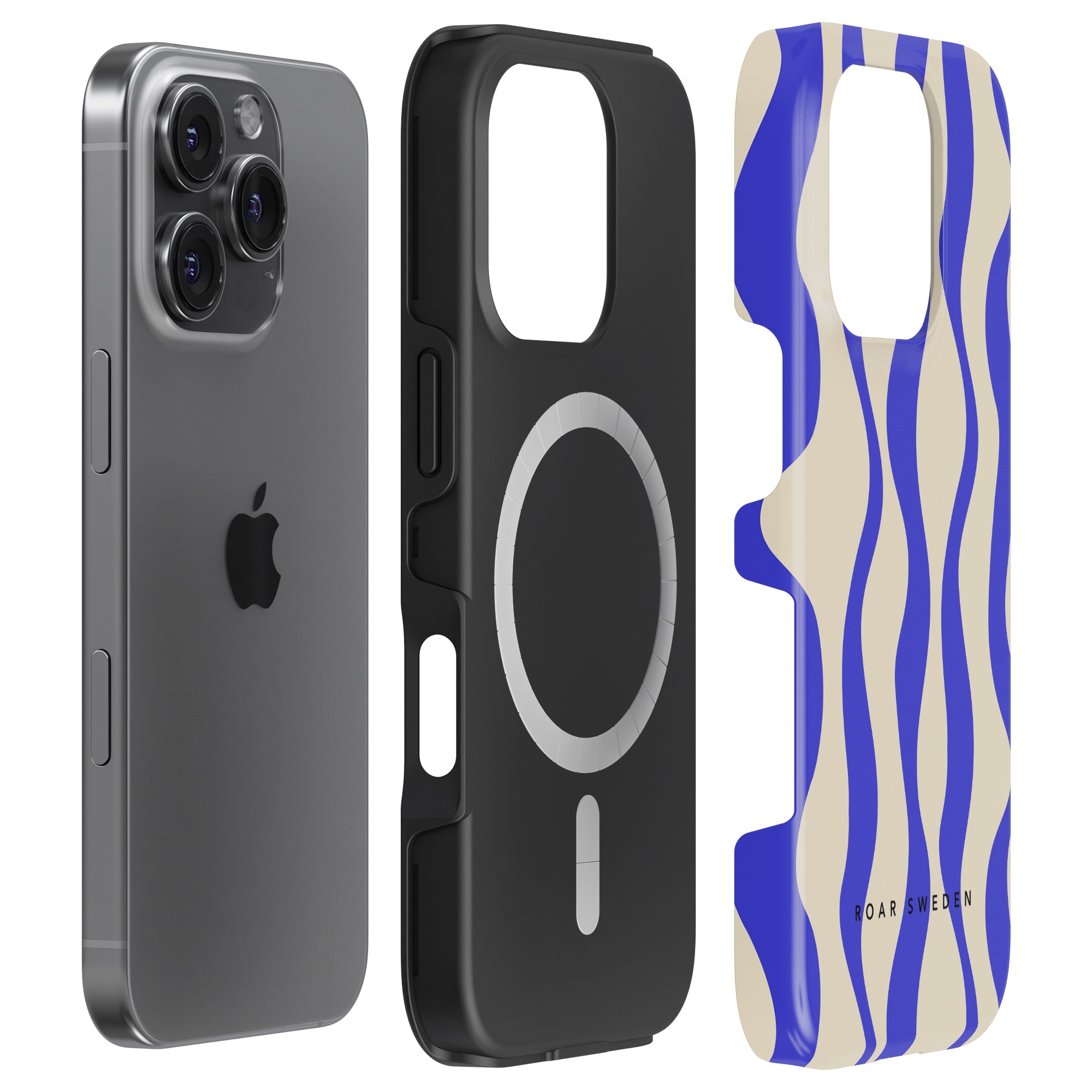 Blue Waves - Magsafe Tough Case - Roar Sweden