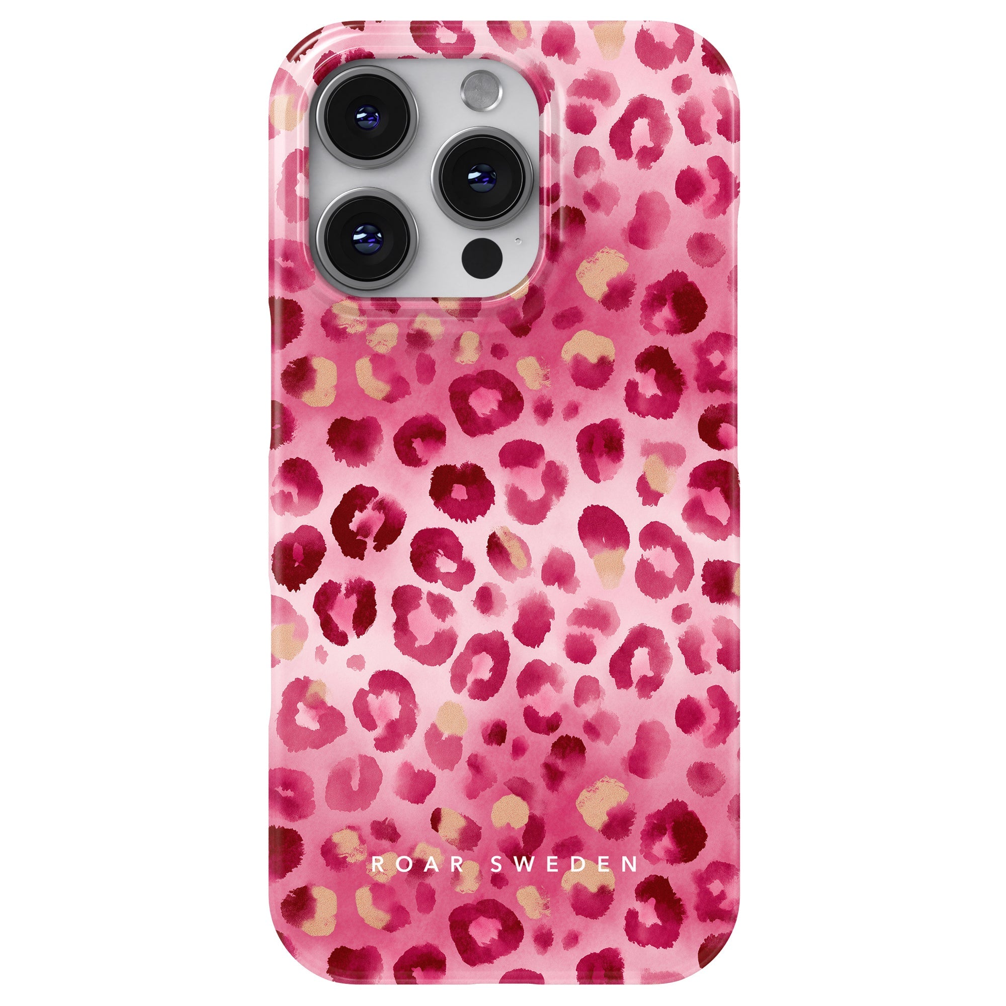 Slim mobilskal – Blush Leopard
