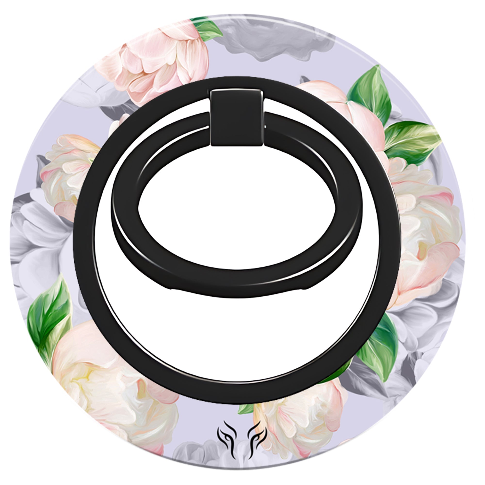 Bright Peonies - Magnetring – magnetring för mobil
