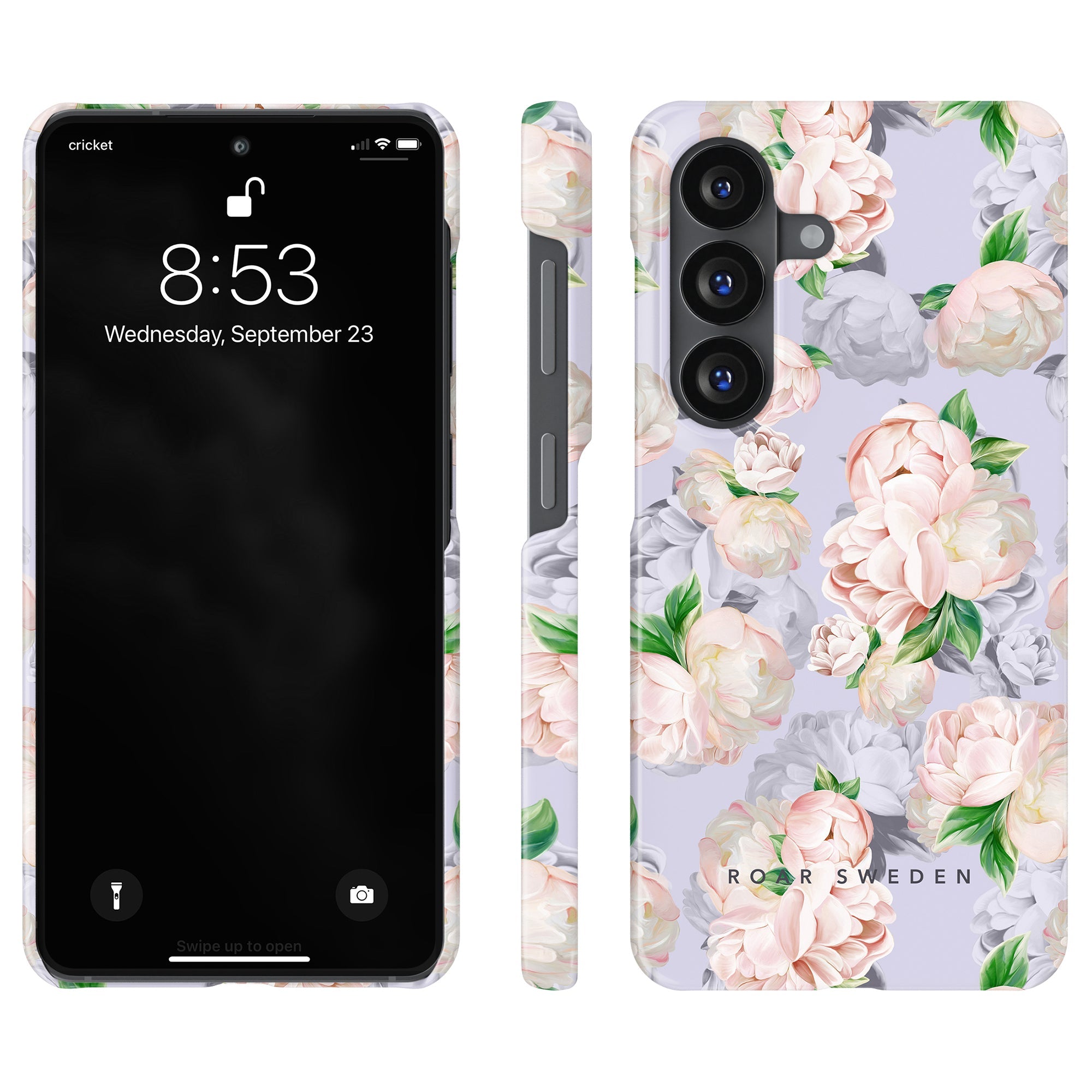 Bright Peonies - Slim case - Roar Sweden