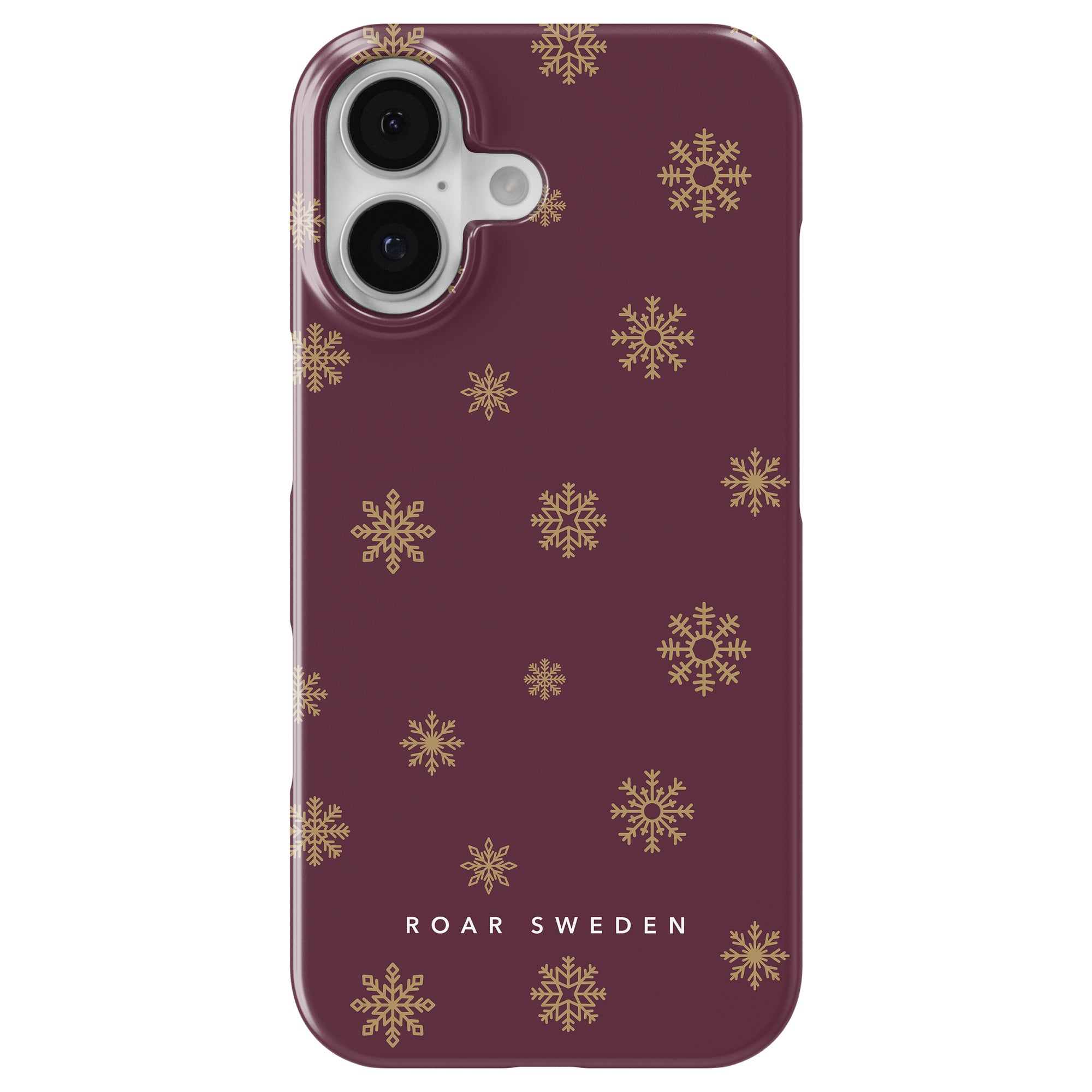 Burgundy Snowflake - Slim case - Roar Sweden