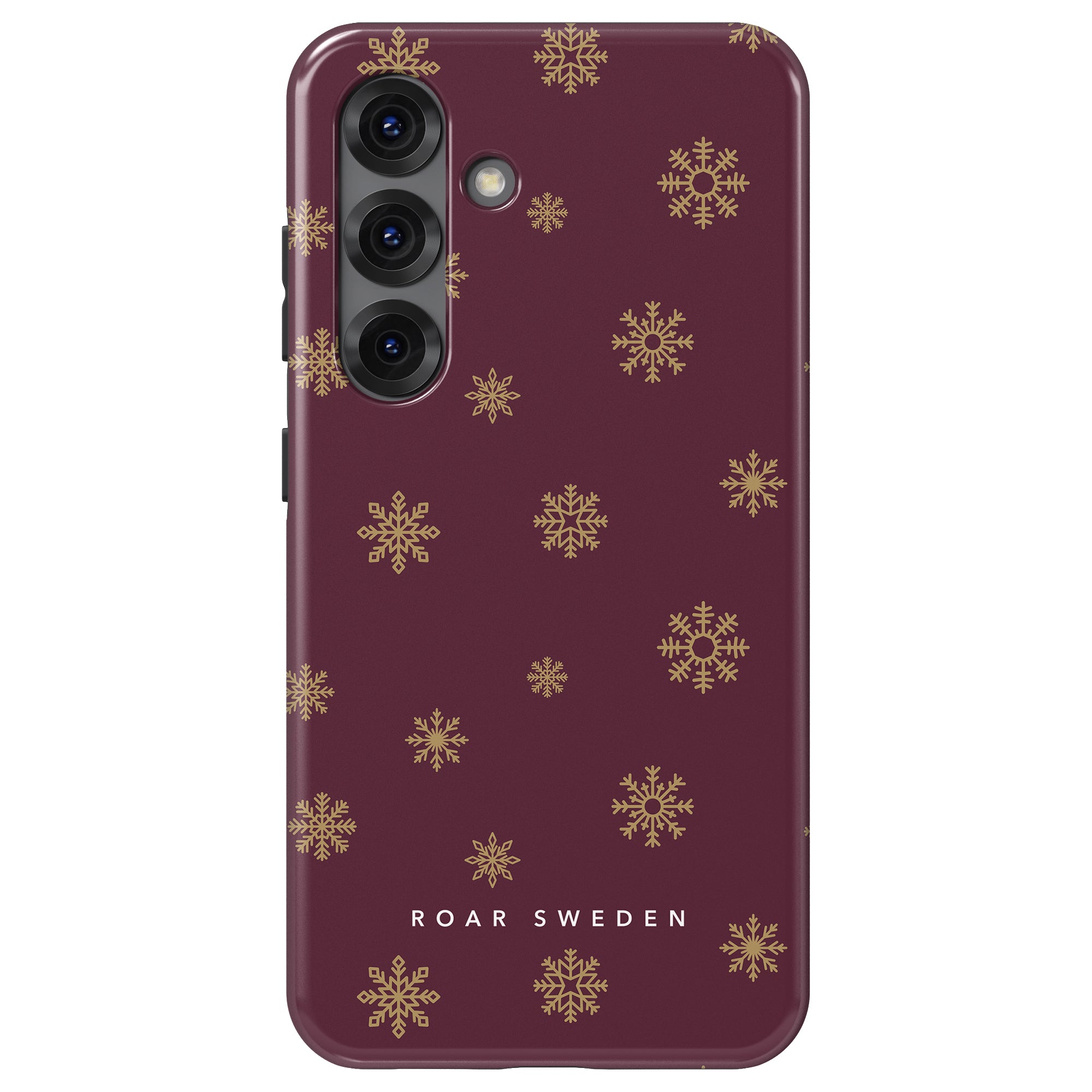Burgundy Snowflake - Tough Case - Roar Sweden
