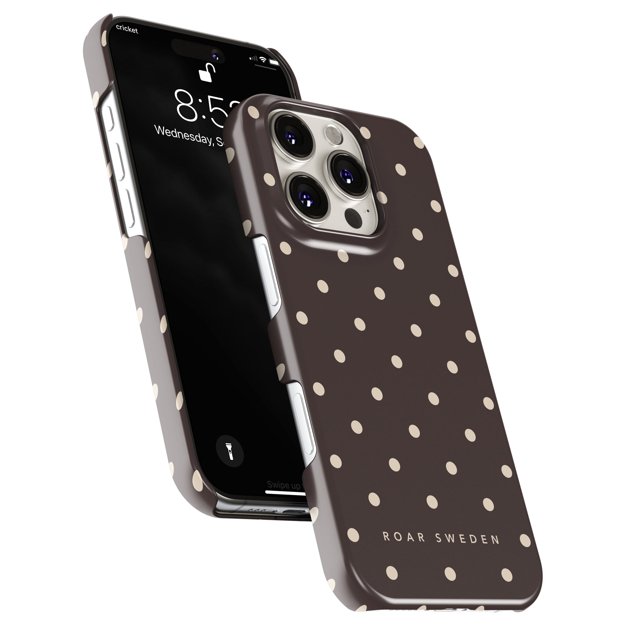 Slim mobilskal – Canelle Dots