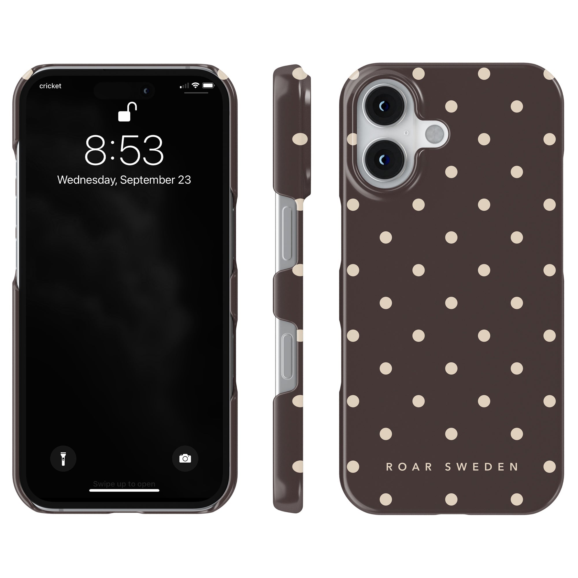 Slim mobilskal – Canelle Dots
