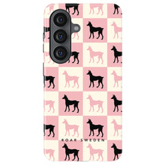 Chequer Doberman - Magnetic Tough Phone Case