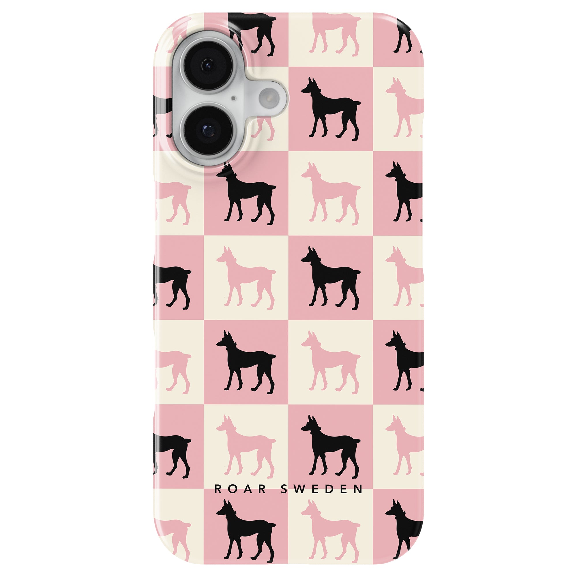 Chequer Doberman - Slim case
