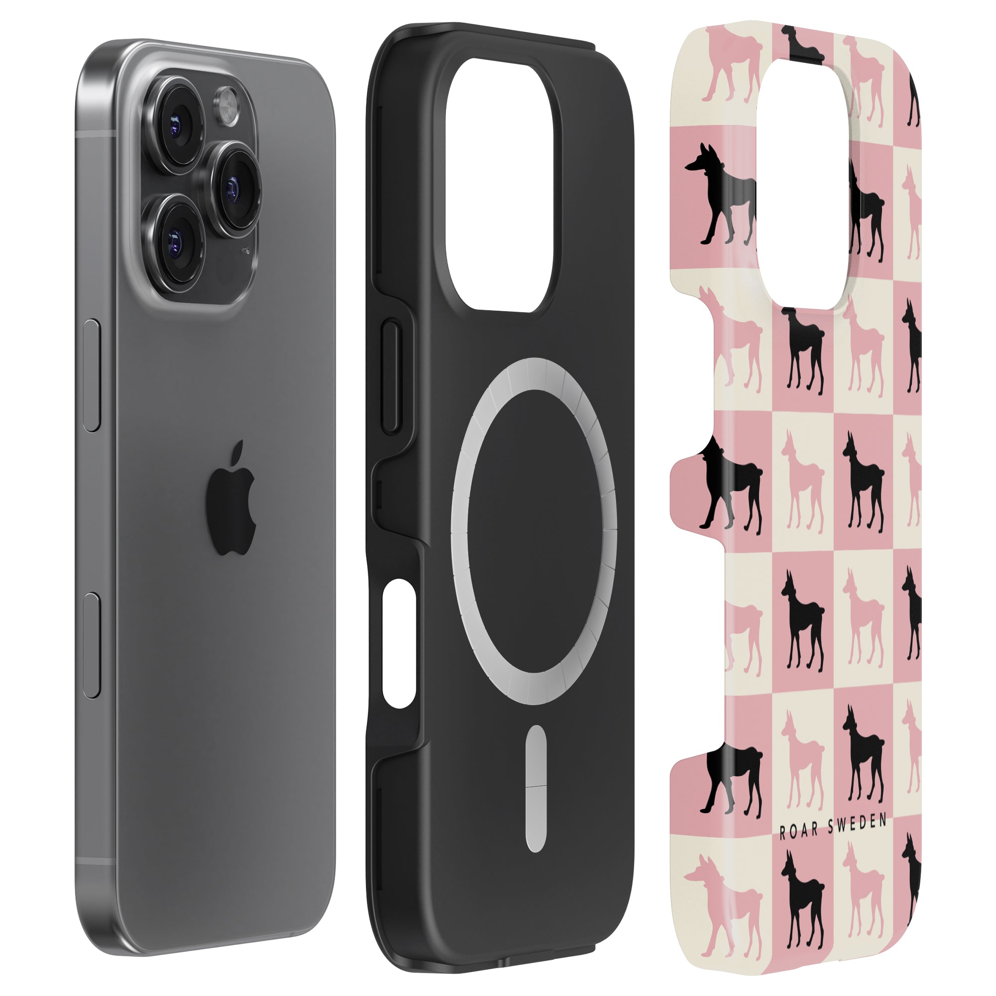 Chequer Doberman - Magsafe Tough Case