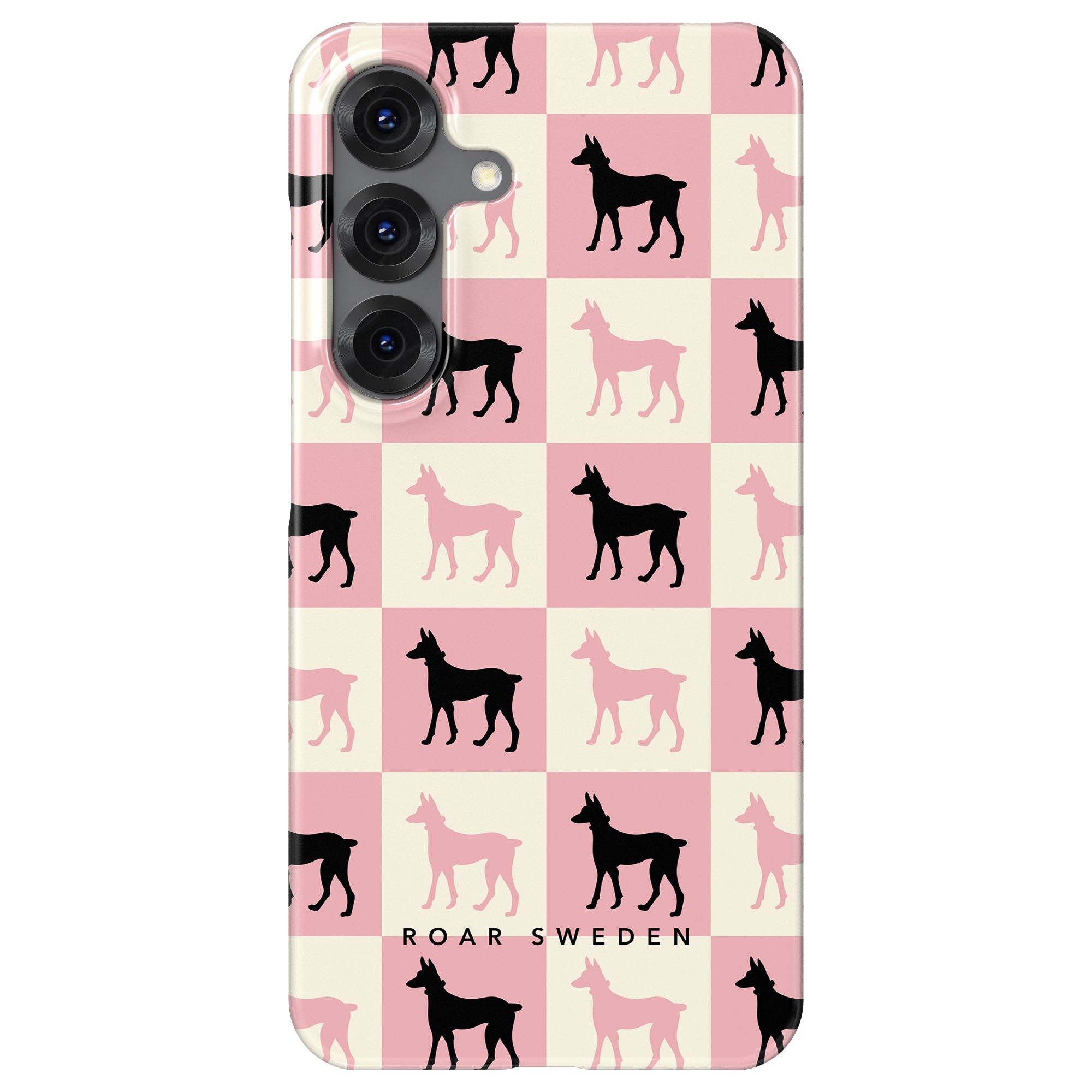 Chequer Doberman - Slim case - Roar Sweden