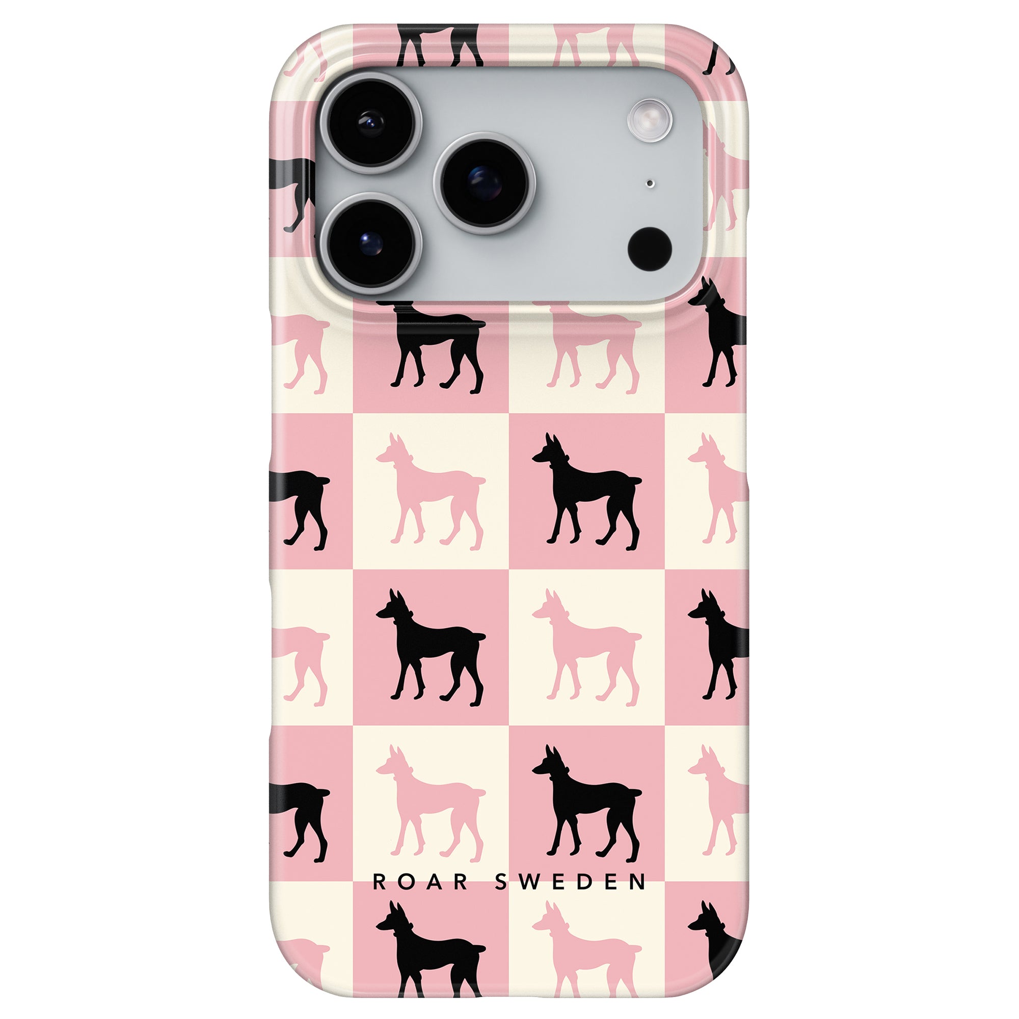 Chequer Doberman - Slim case