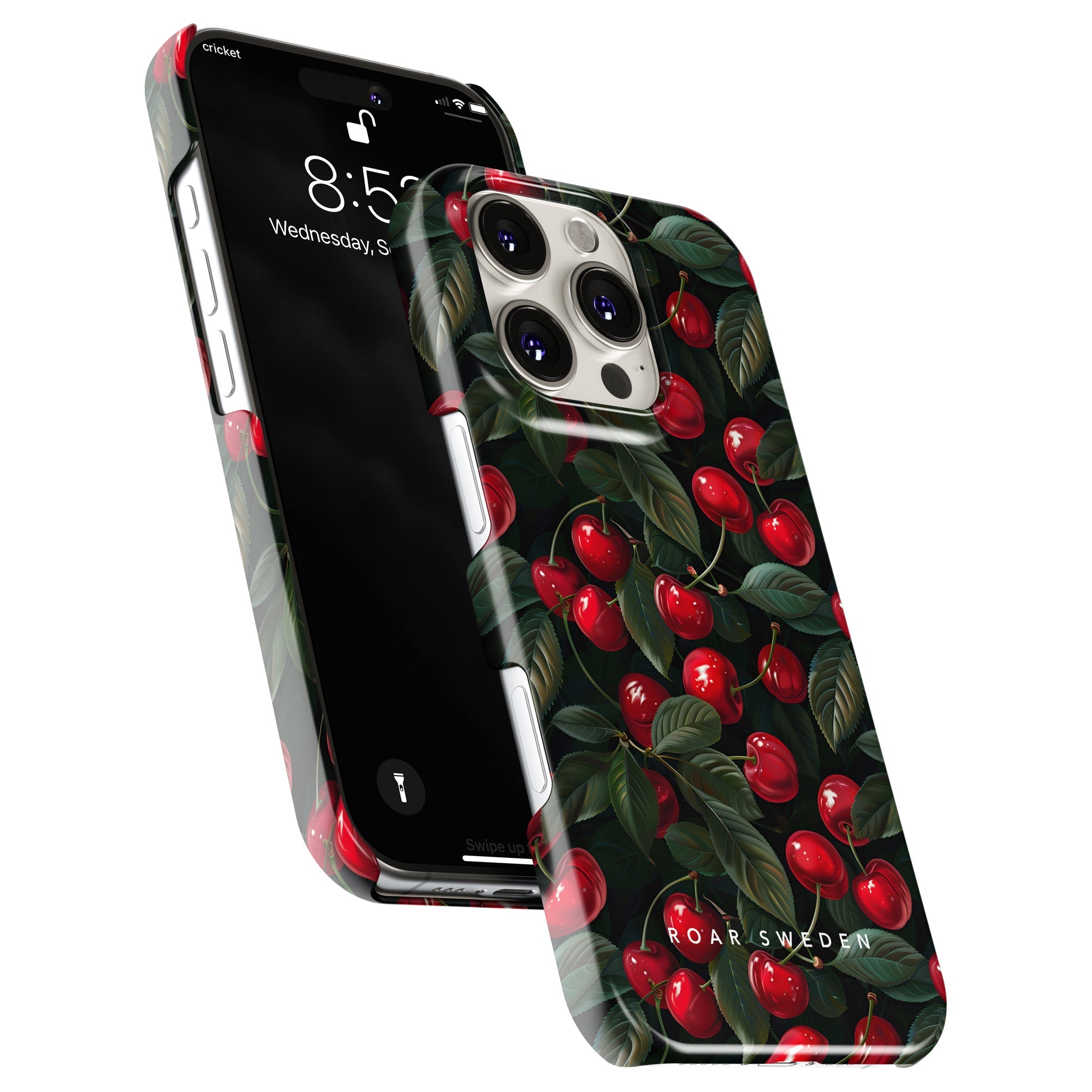 Slim mobilskal – Cherry