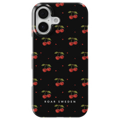 Cherry Black - Slim case - Roar Sweden