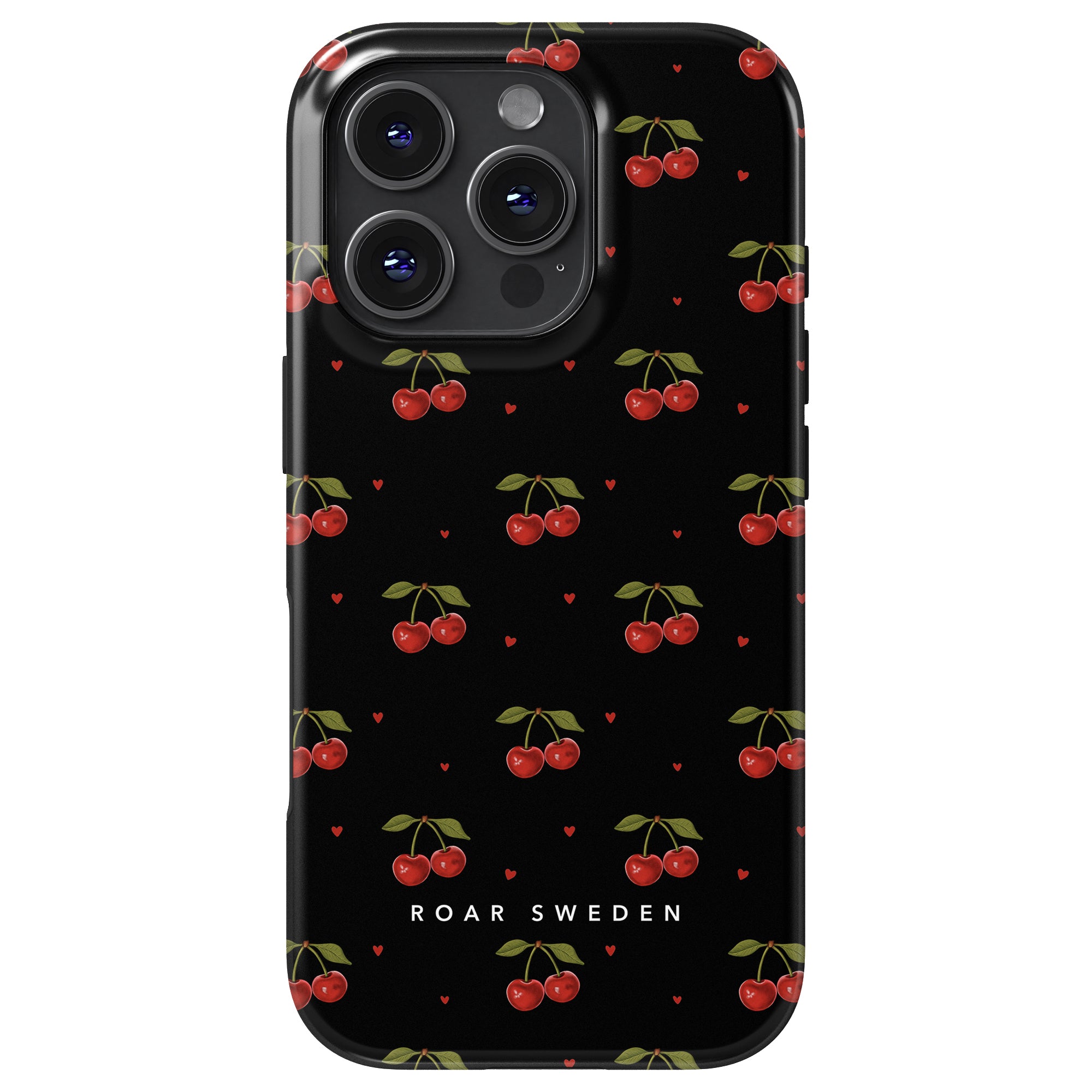 Cherry Black - Tough Case - Roar Sweden