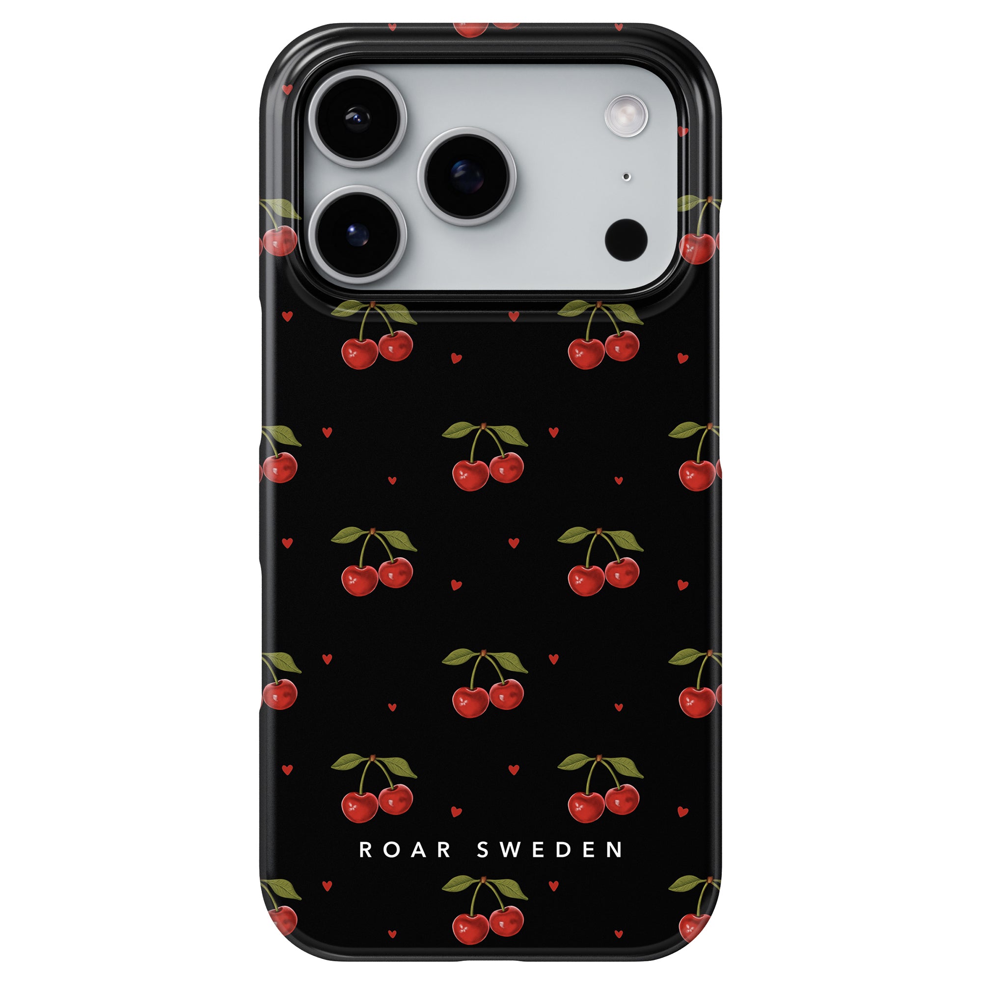 Cherry Black - Slim case - Roar Sweden
