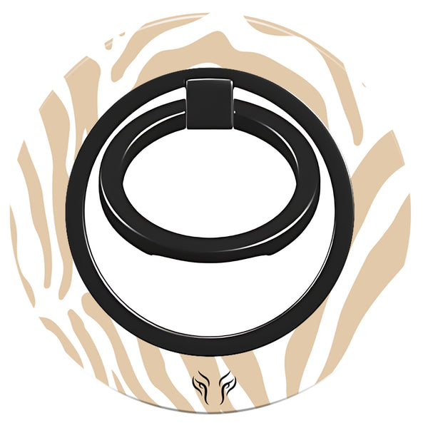 Creamy Zebra - Mobile Ring