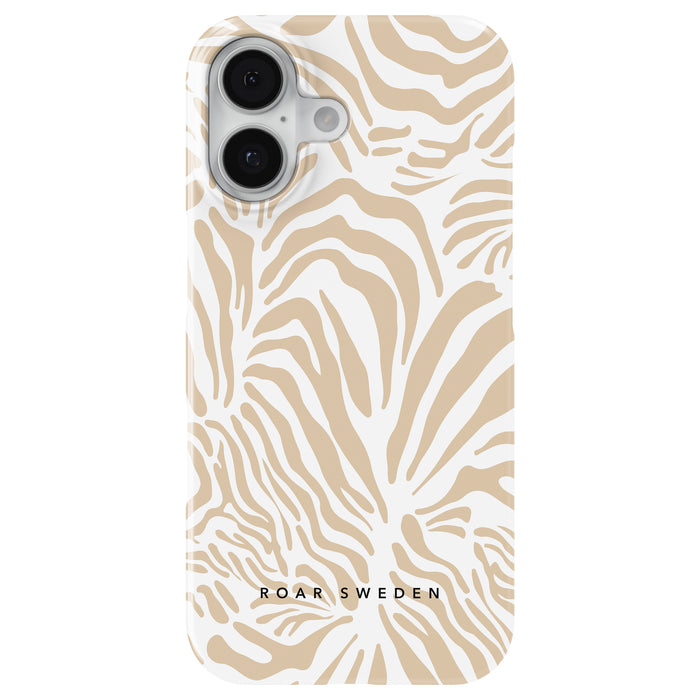 Creamy Zebra - Slim case - Roar Sweden