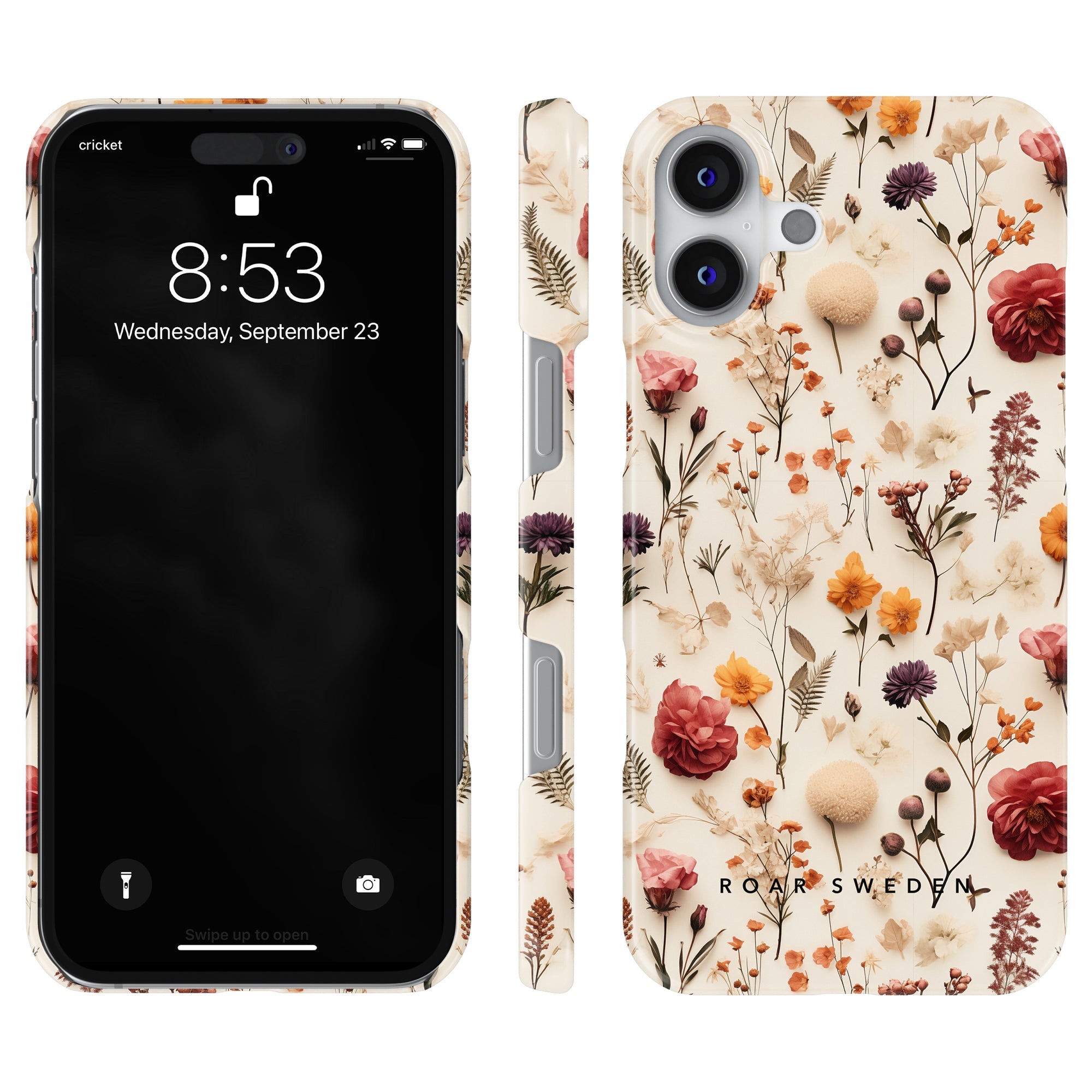 Slim mobilskal – Dried Flowers