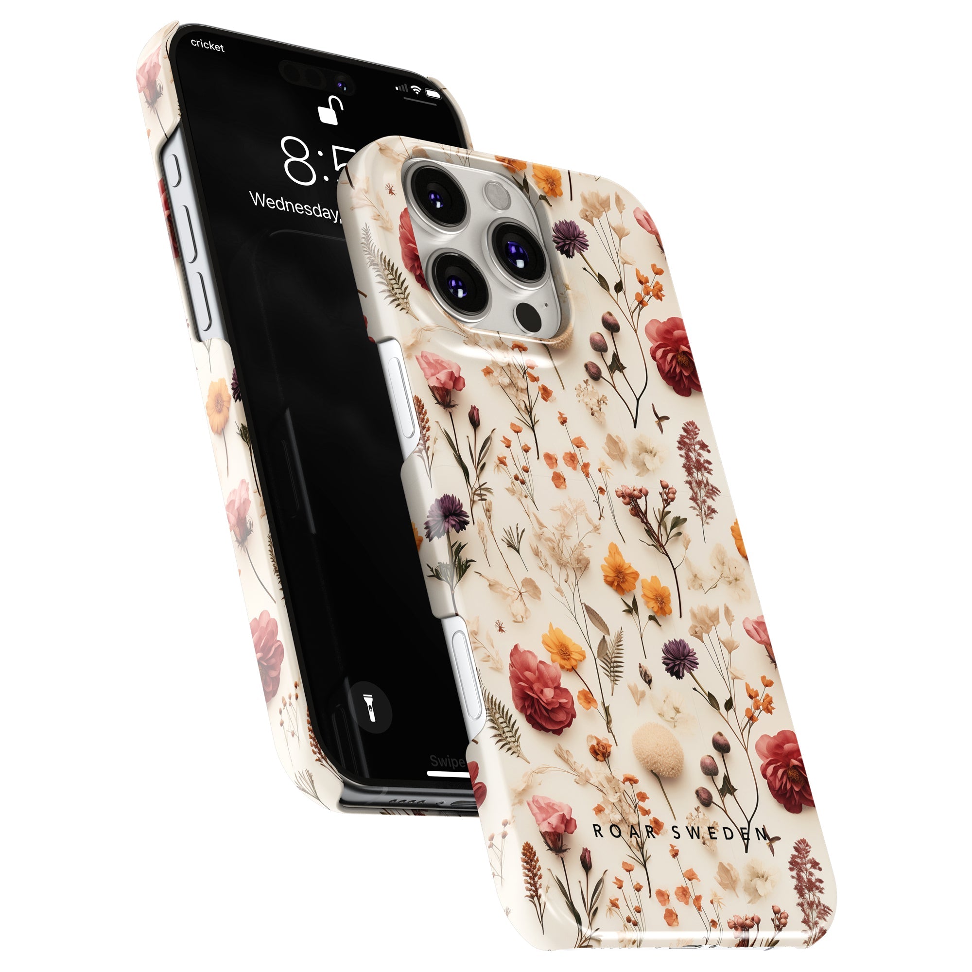 Slim mobilskal – Dried Flowers