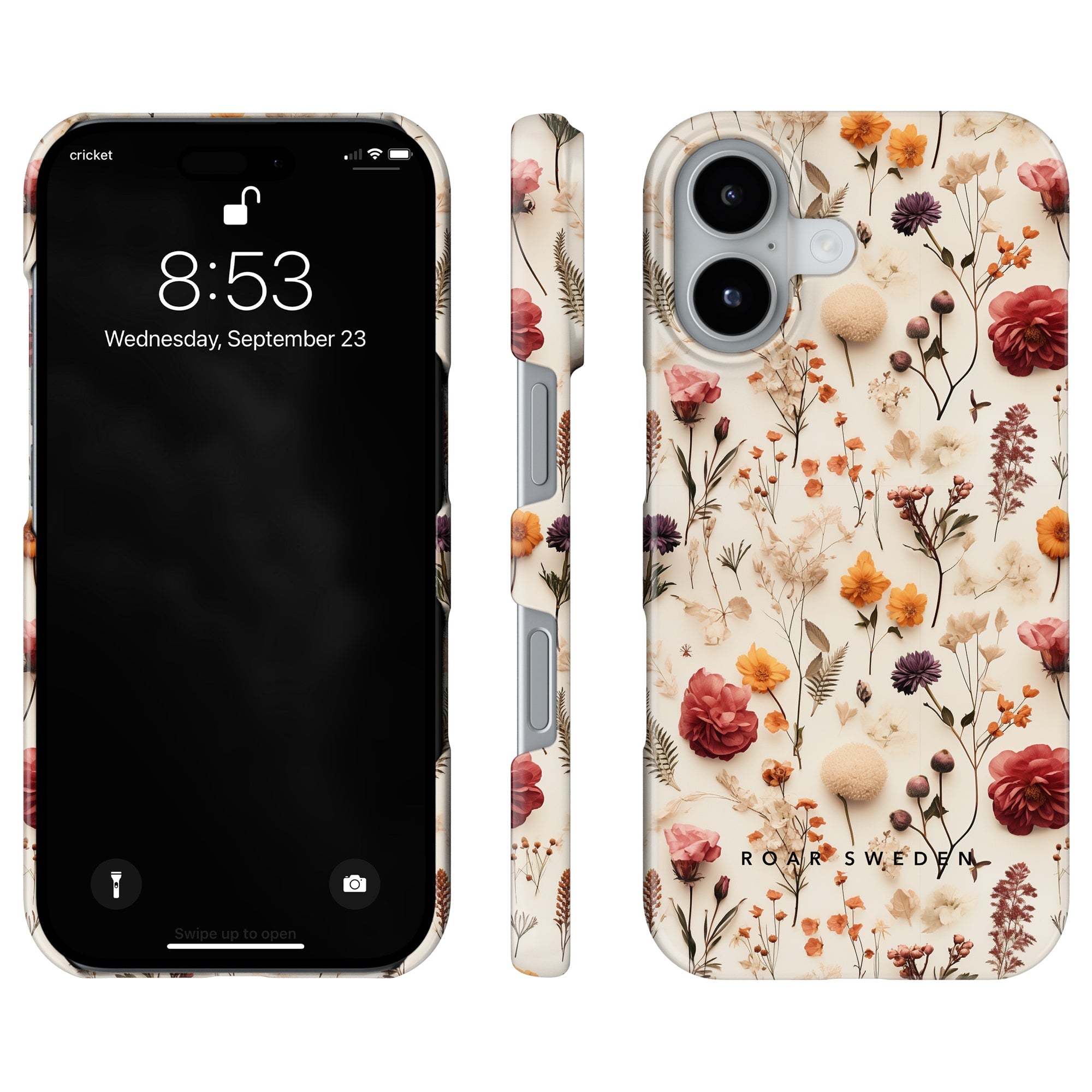 Slim mobilskal – Dried Flowers