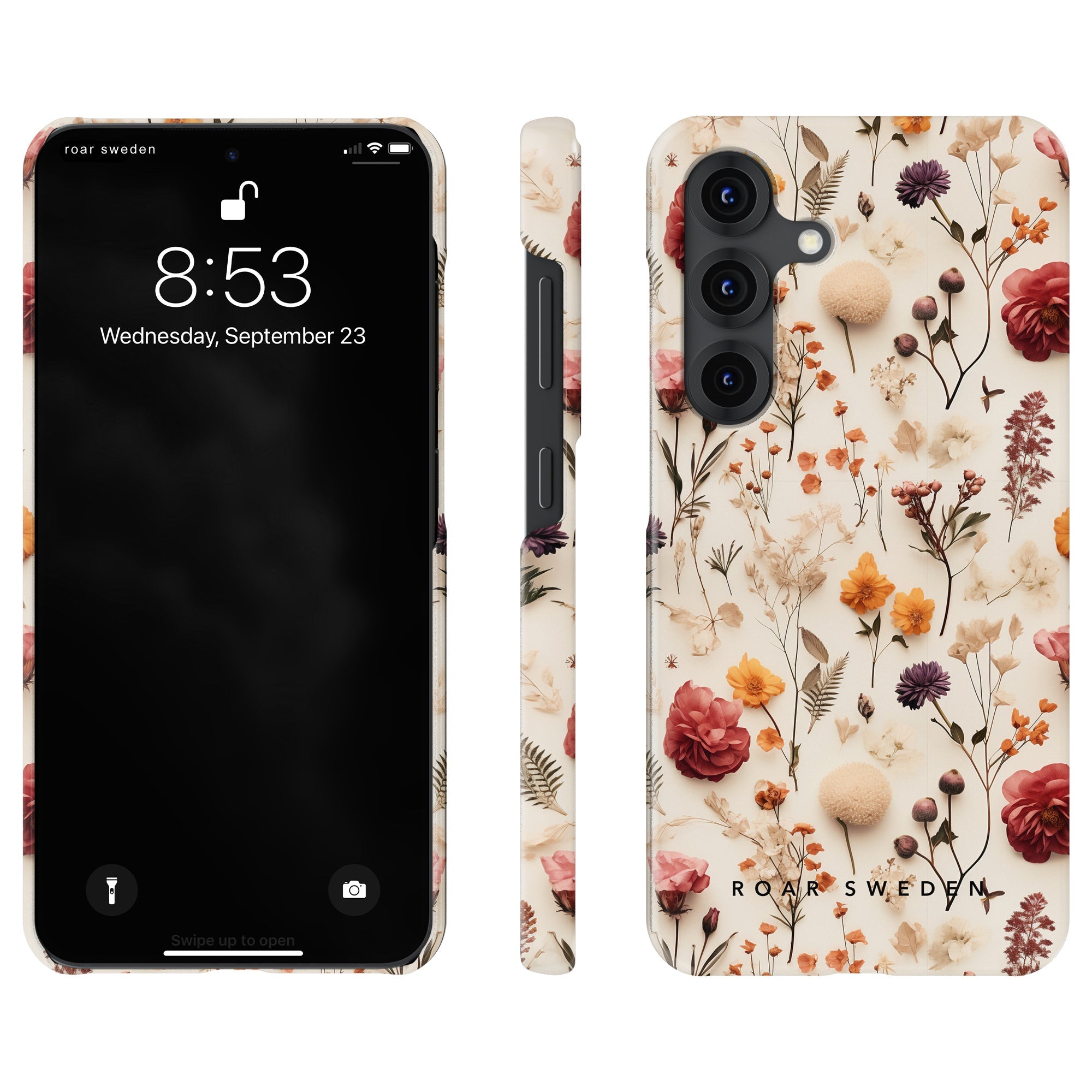 Slim mobilskal – Dried Flowers
