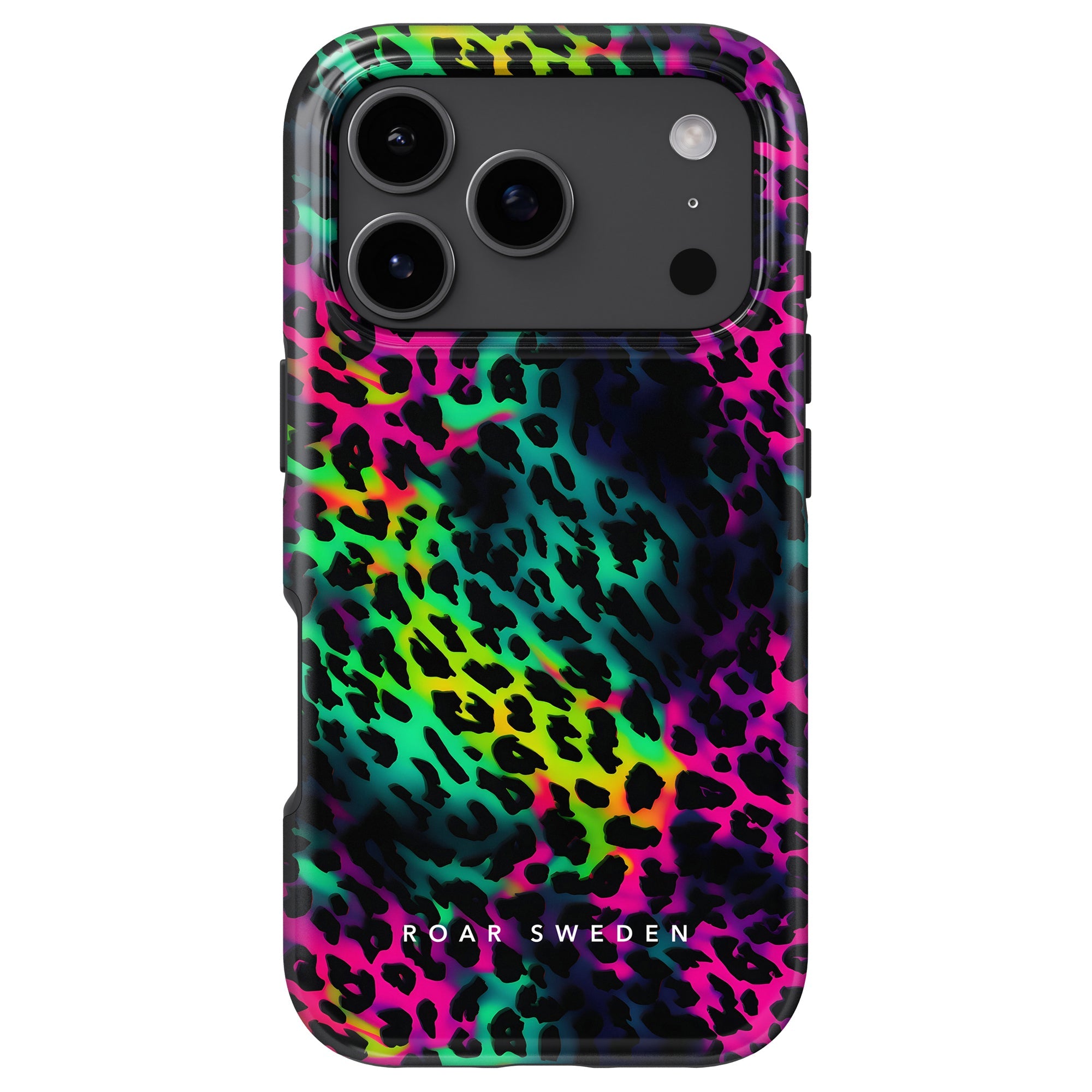 Tough mobilskal – Electric Leopard